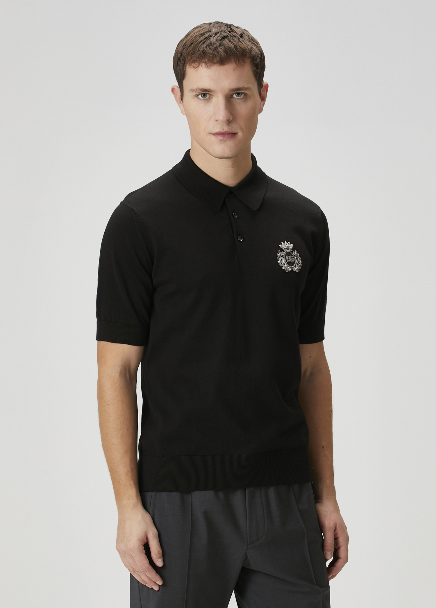 Siyah Polo T-shirt