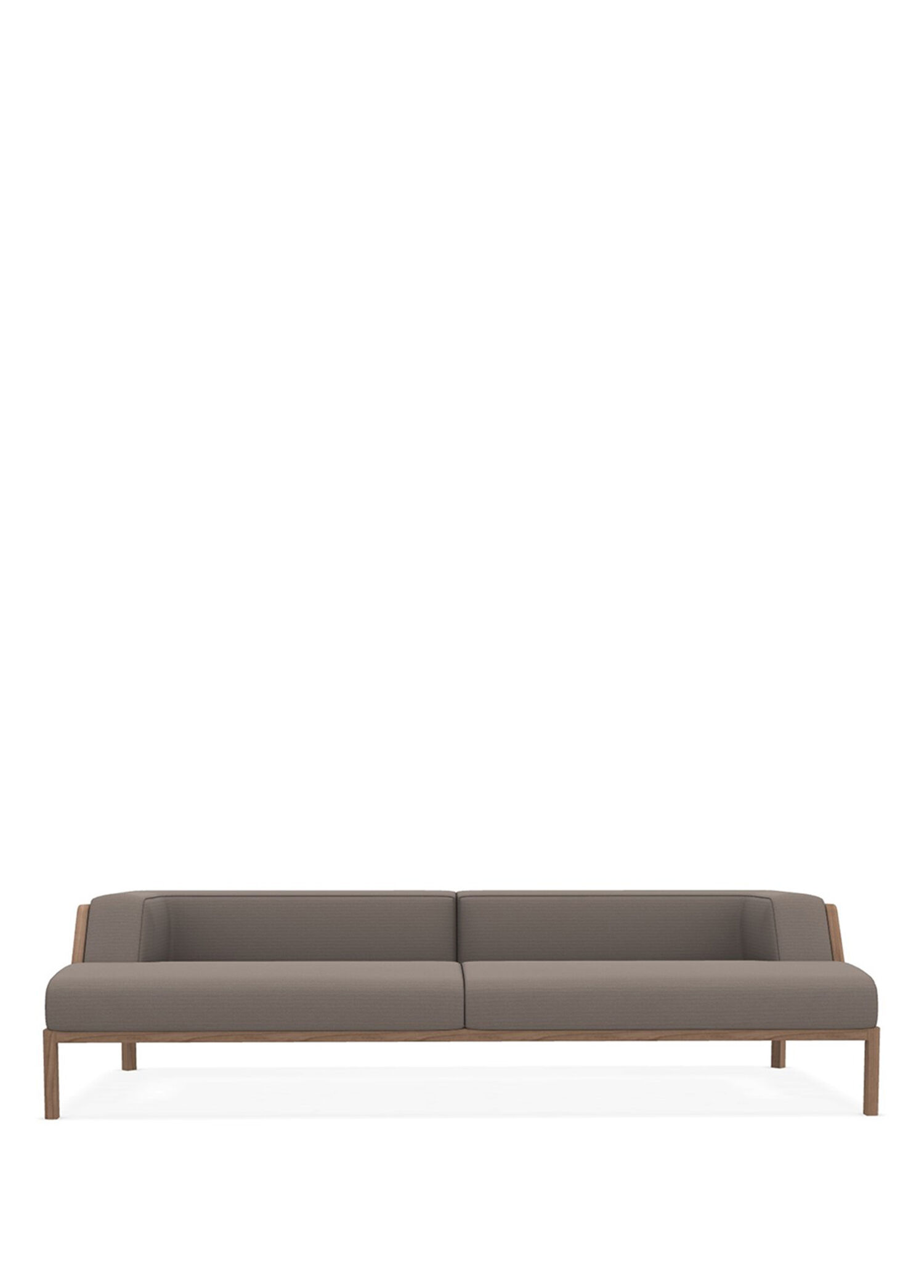 Grand Life Light Grey Tik Ağacı XL Bahçe Kanepesi