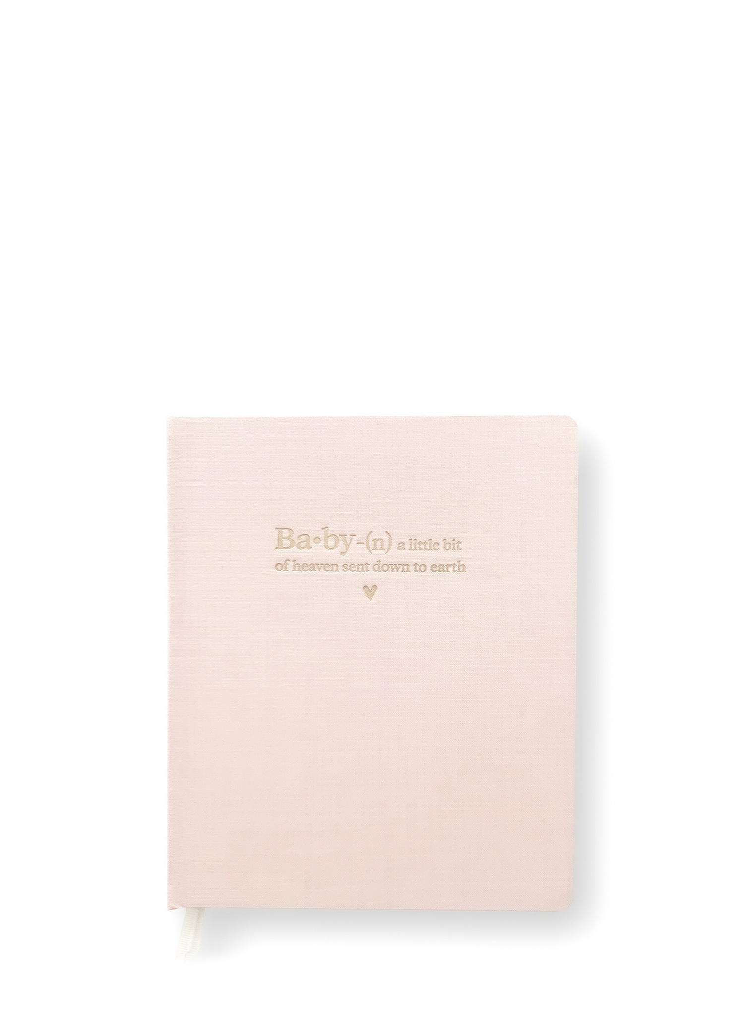 Baby Book Pale Pink Bebek Anı Defter Albümü ve Hamile Anne Günlüğü