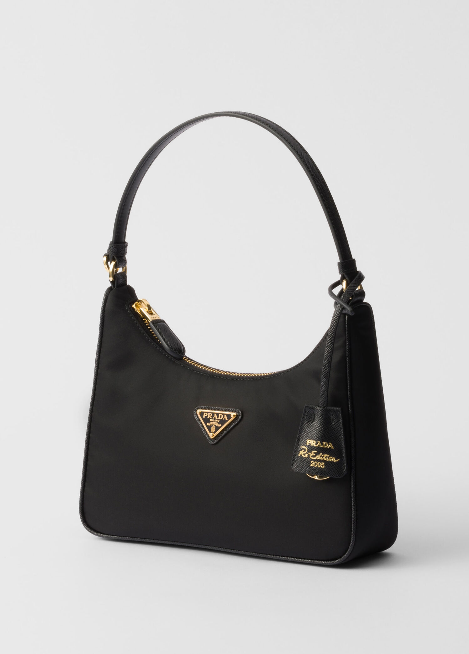 PRADA Re Edition 2005 nylonバッグ Prada Siyah Kadın Re-Edition 2005 Siyah Re-Nylon Mini Kadın El