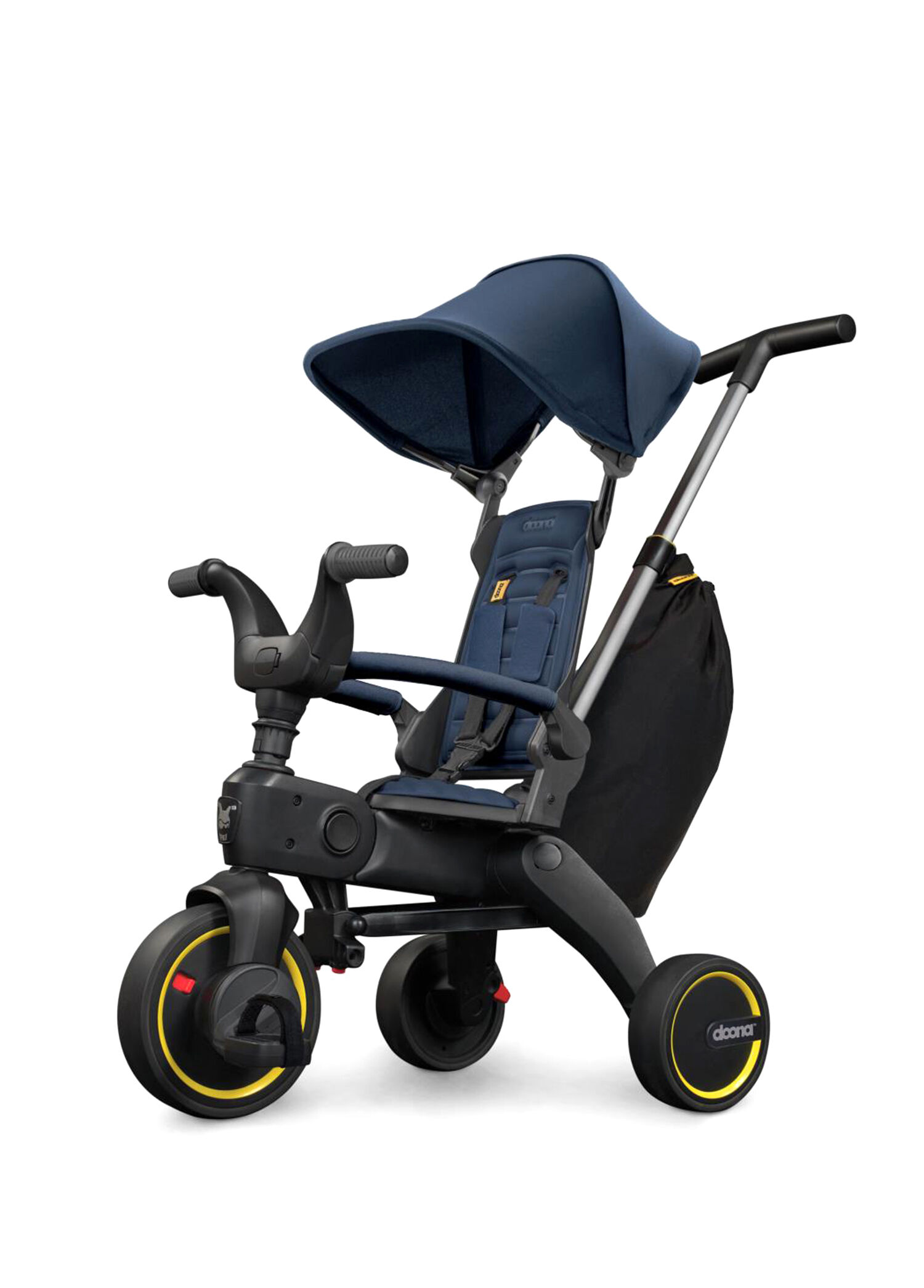Liki Trike S3 Deep Blue Tek Parça Katlanır 3 Tekerlekli Bebek Çocuk Bisikleti