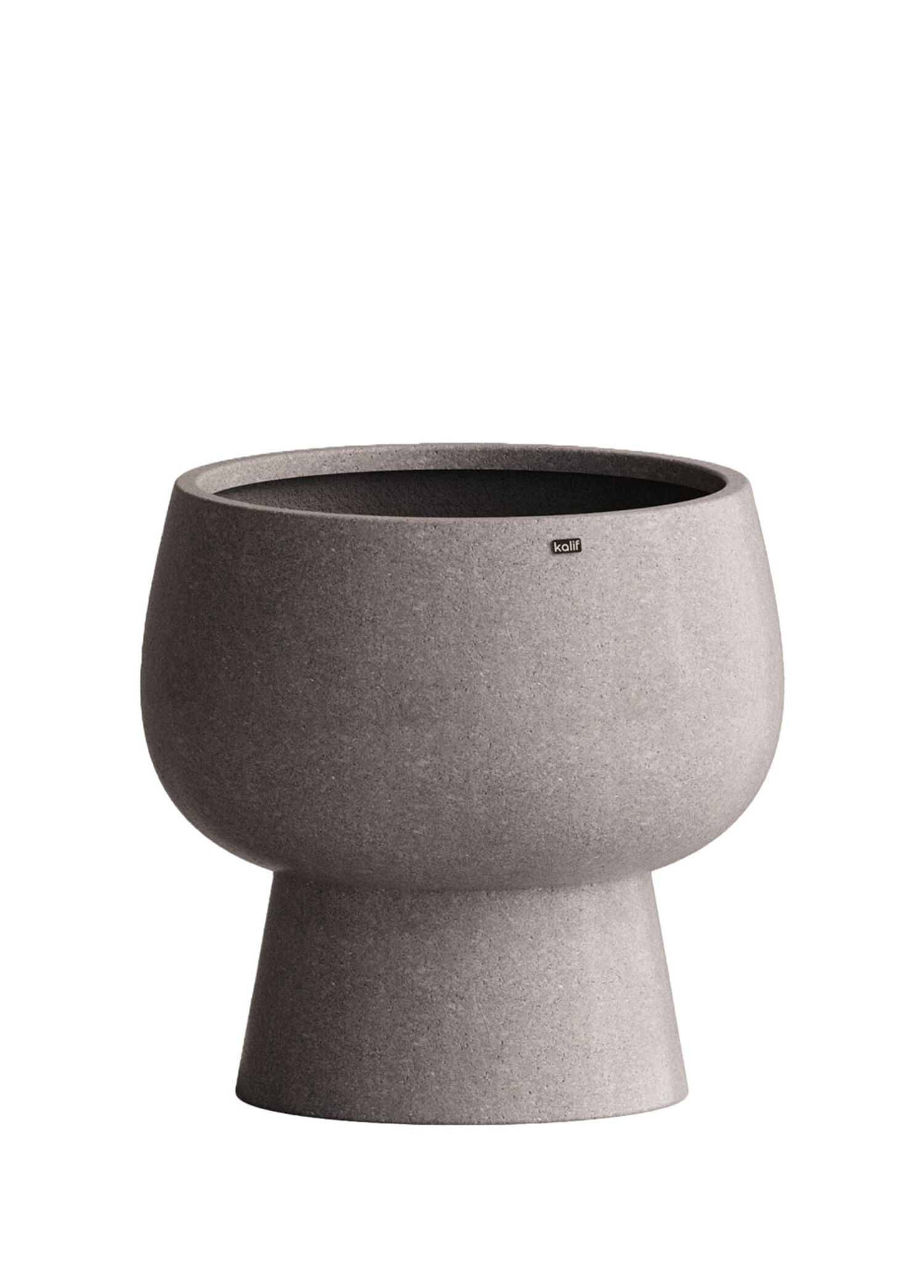 Geb Gri Beton Saksı