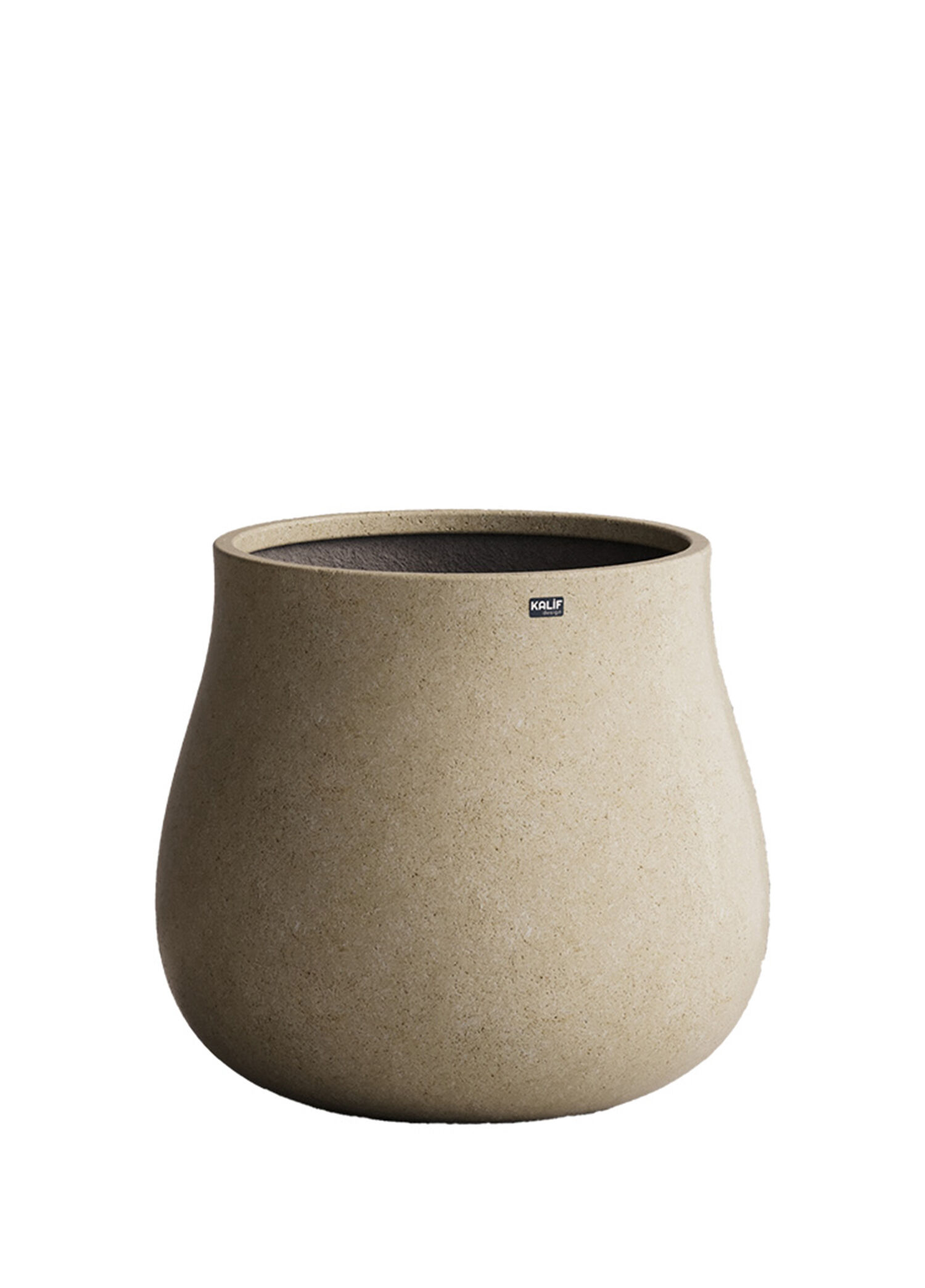 Ash Krem Beton Saksı