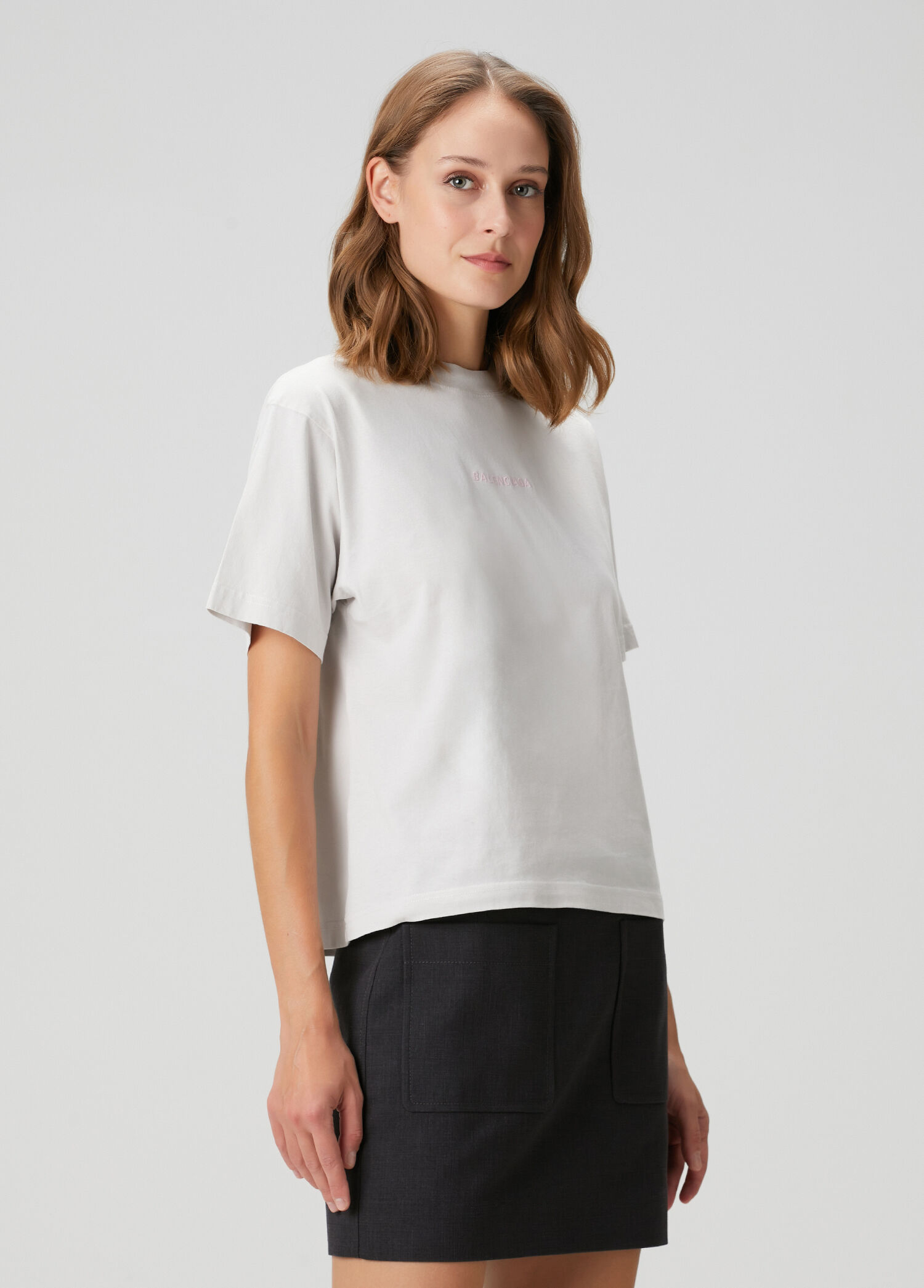 Medium Fit Mavi T-shirt