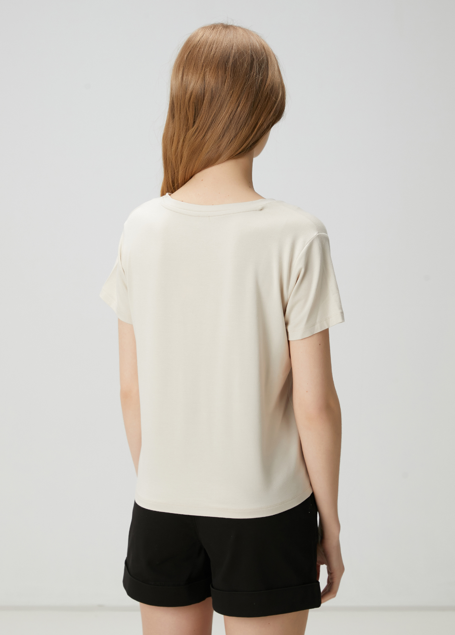 Bej Modal T-shirt_4