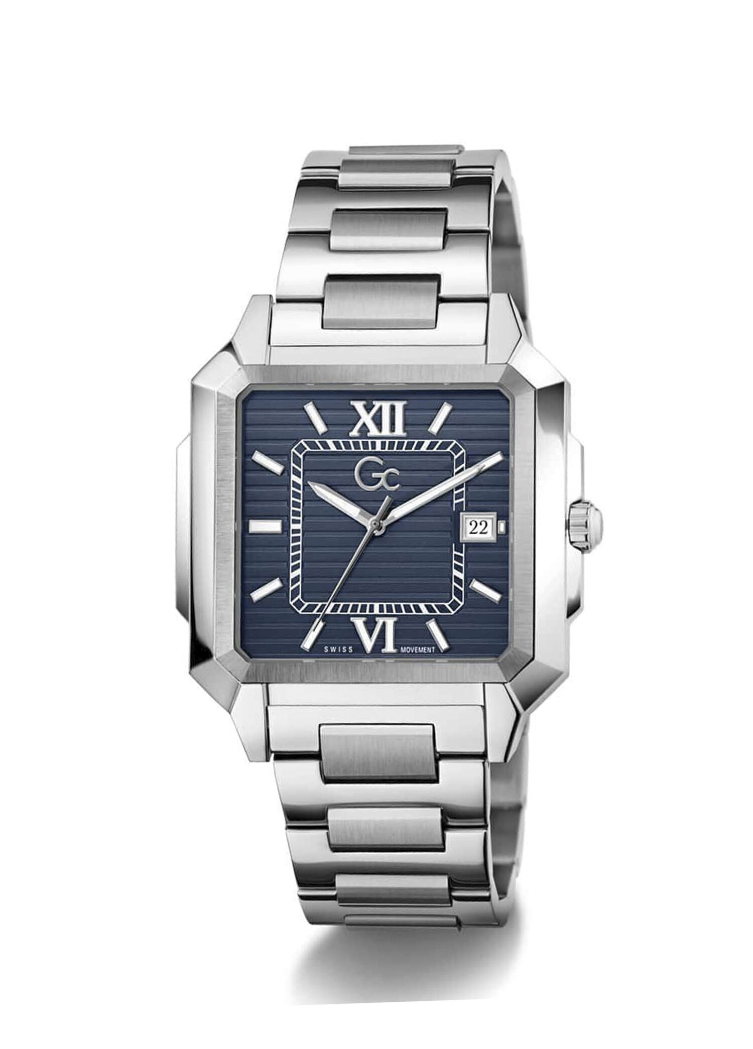 Metallic Grey GC Metallic Grey Men GCZ74003G7 Metallic Grey Steel