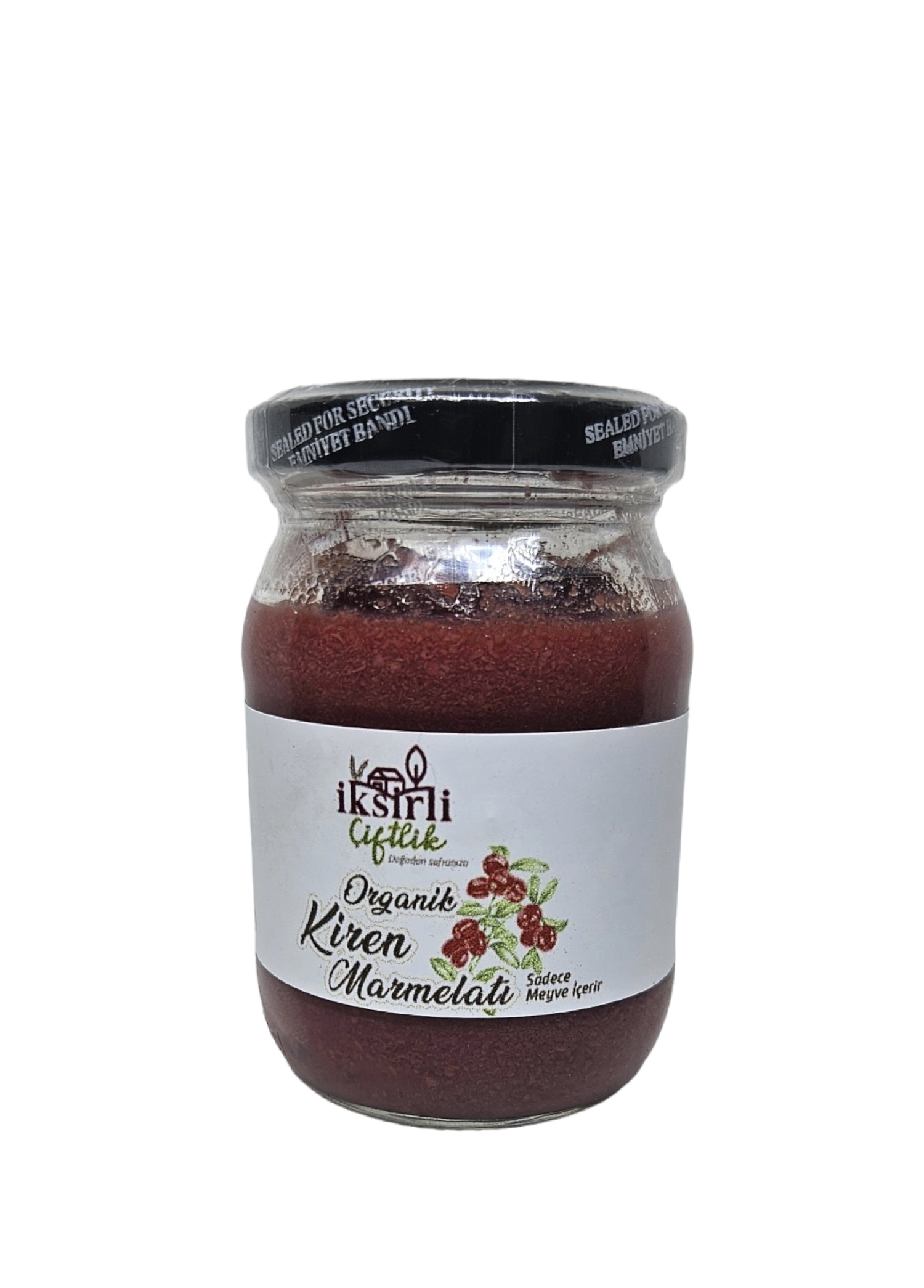 Organik Kızılcık Marmelatı 190 gr