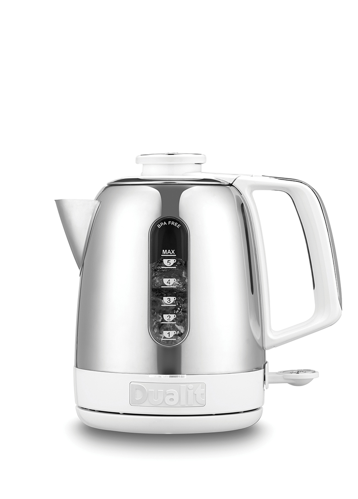 Dualit Classic Silver Kettle Krem