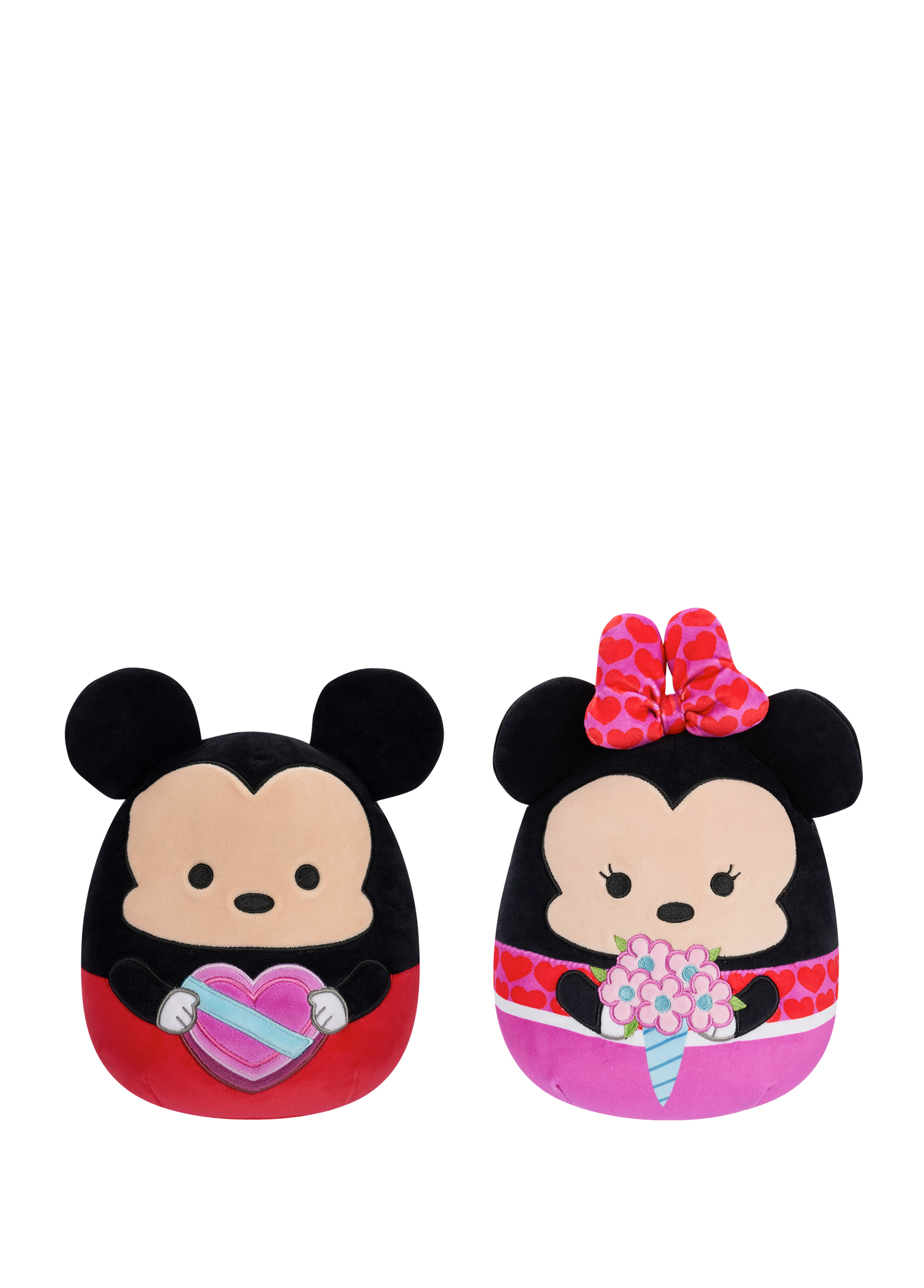 Disney Serisi 2'li Mickey & Minnie Peluş Oyuncaklar 20 cm