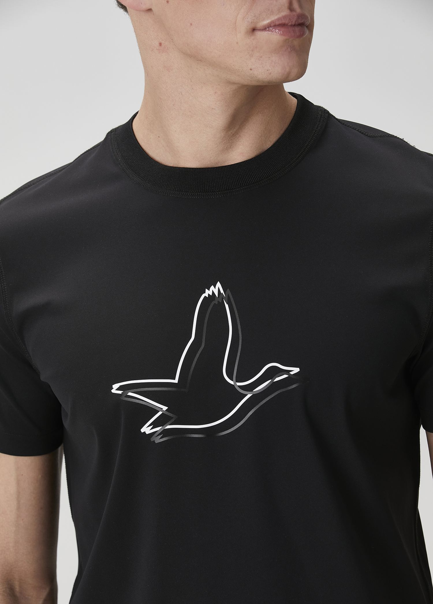 Relaxed Fit Siyah T-shirt_6