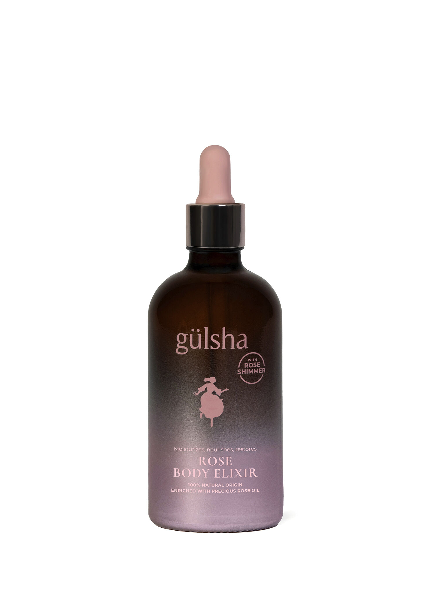 Rose Body Elixir Pembe Işıltılı Güllü Nemlendirici Vücut İksiri 100 ml