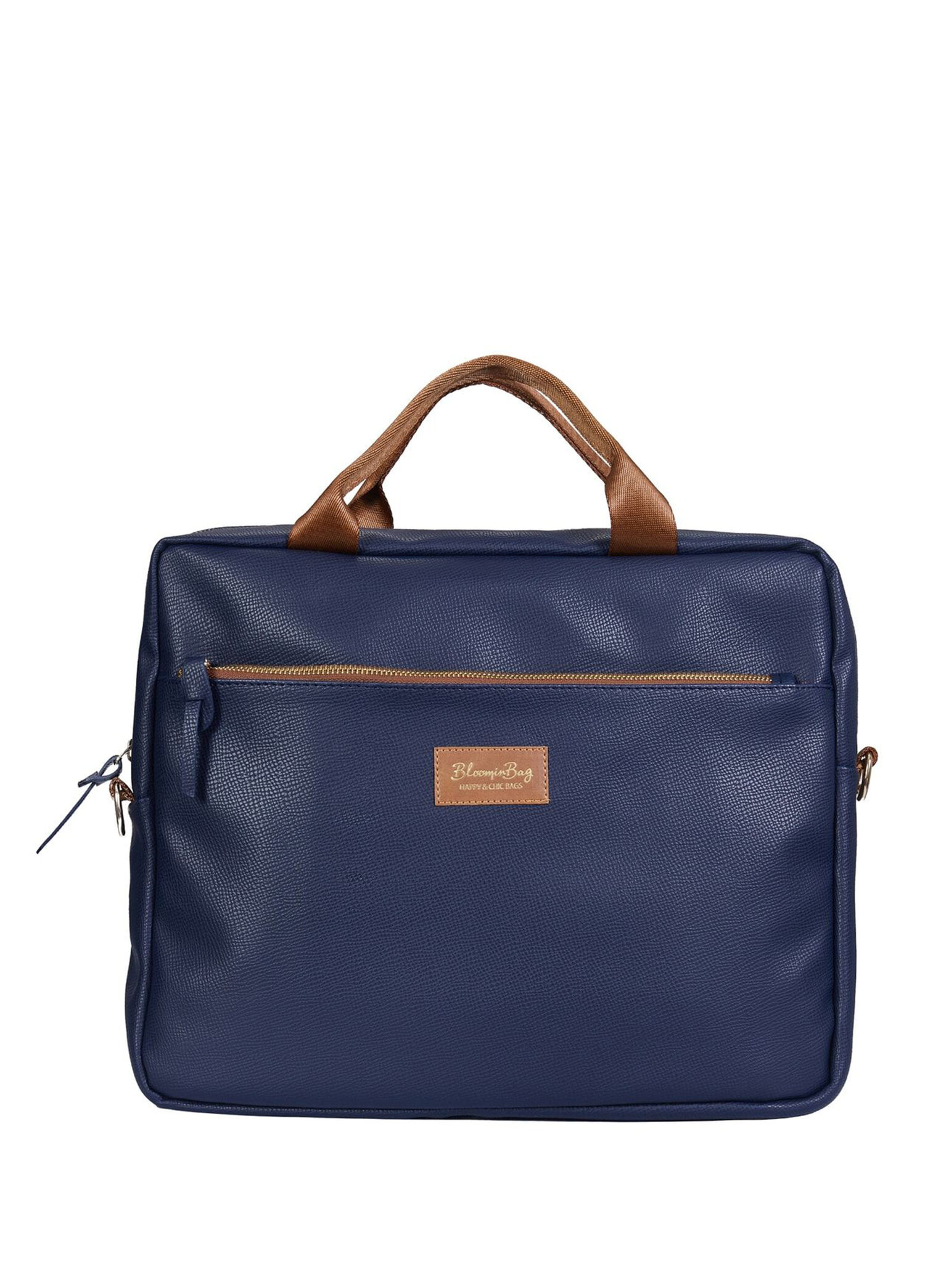 Pitonic Nature Navy Askılı 15.6'' Lacivert Macbook ve Laptop Çantası