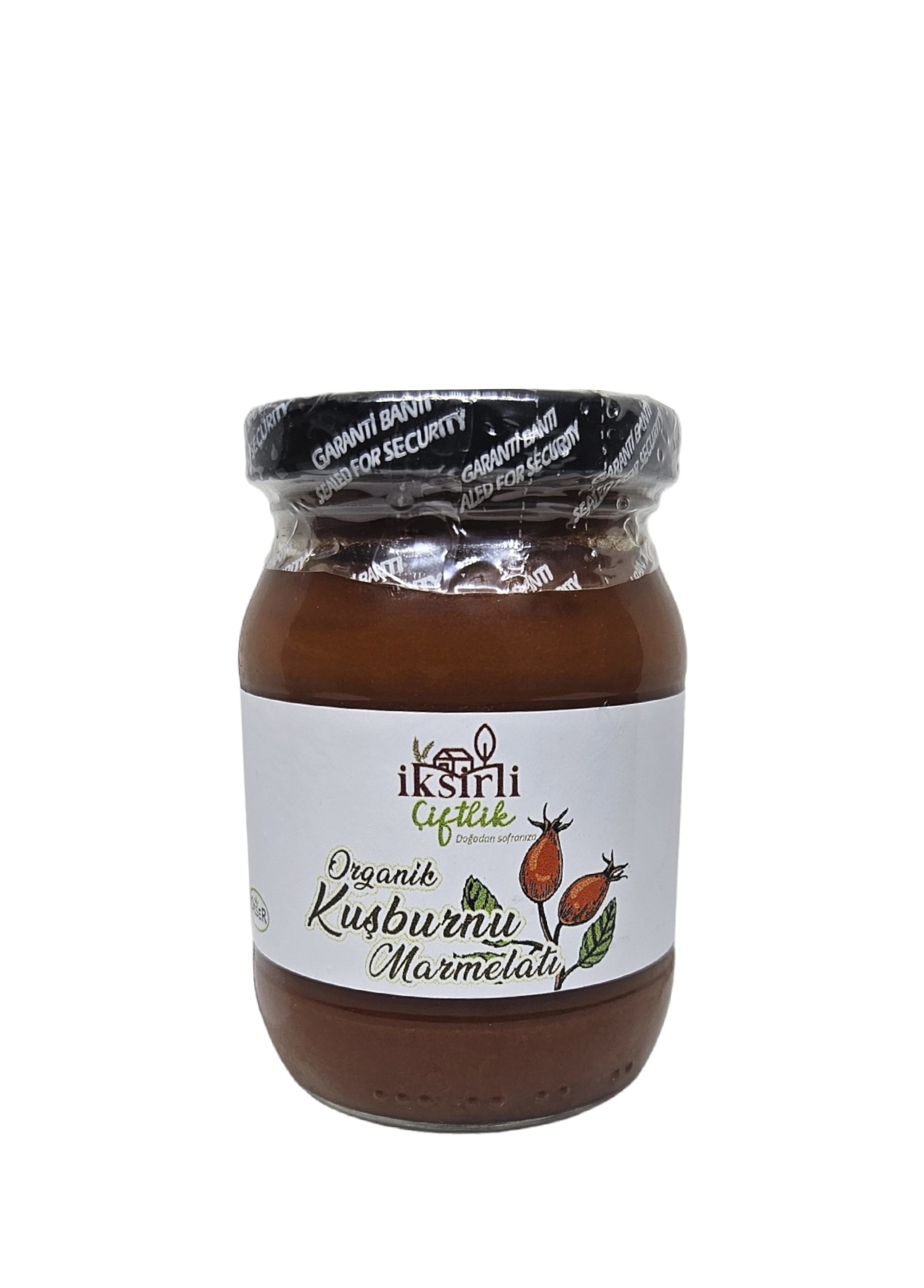 Organik Kuşburnu Marmelatı 190 gr