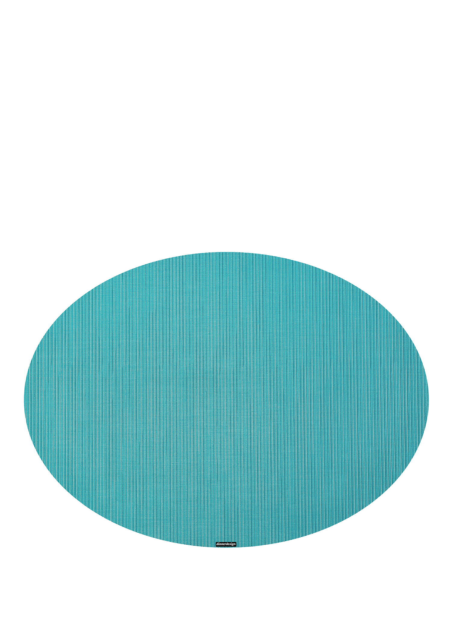 Infinity Teal Oval Amerikan Servis 36x49 cm