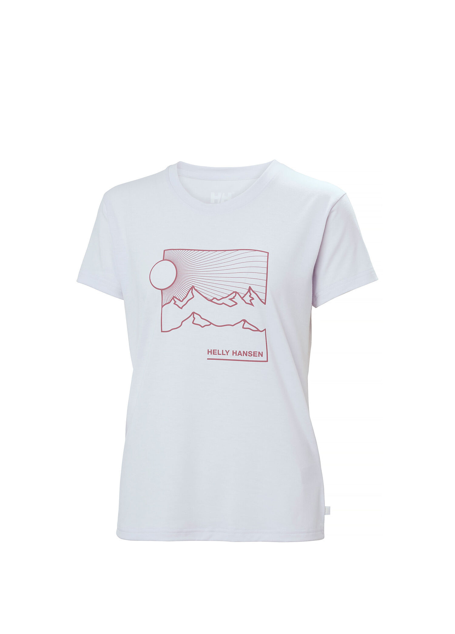 W Skog Recycled Graphic Purple Reflections Kısa Kollu Kadın T-Shirt