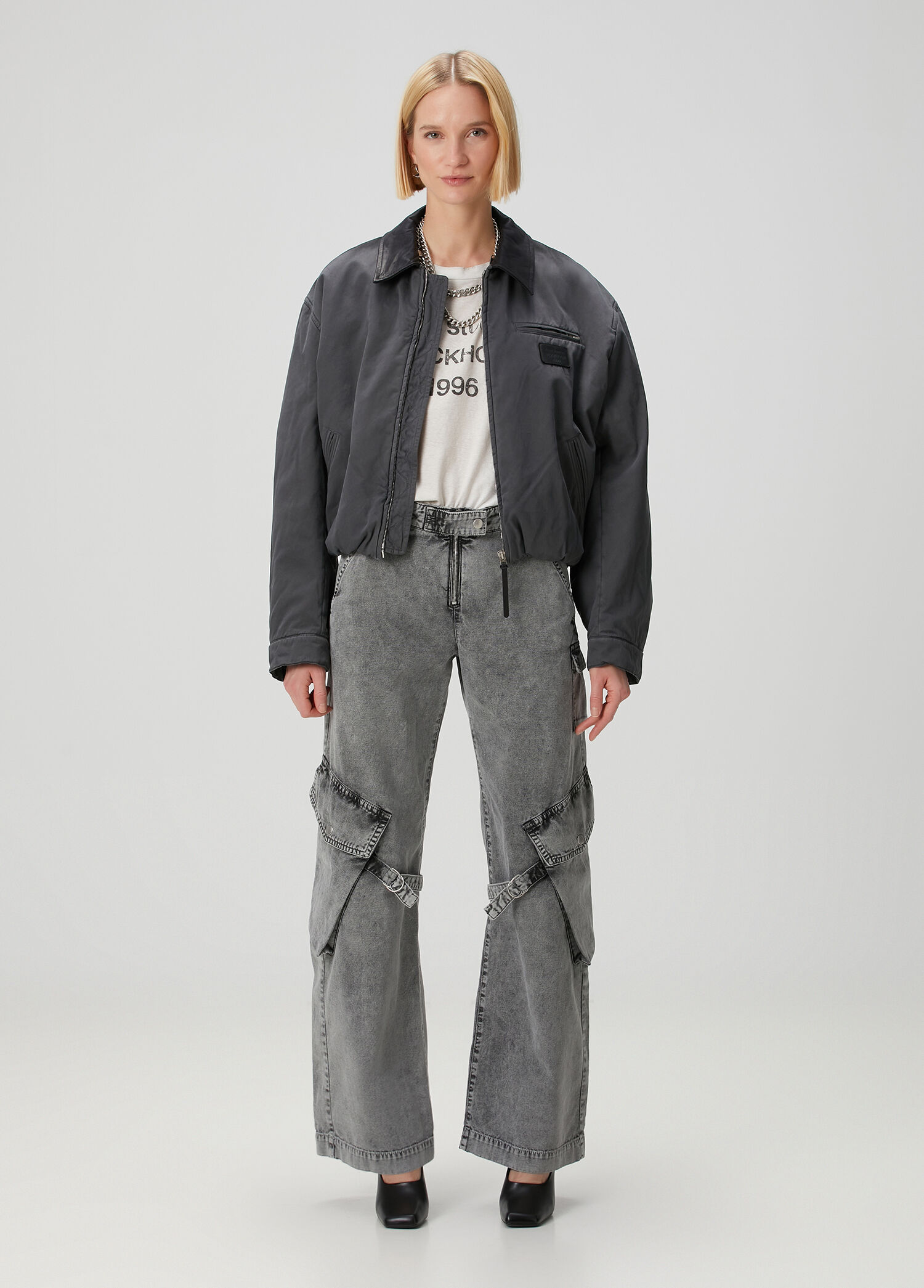 Dark Grey Jeans