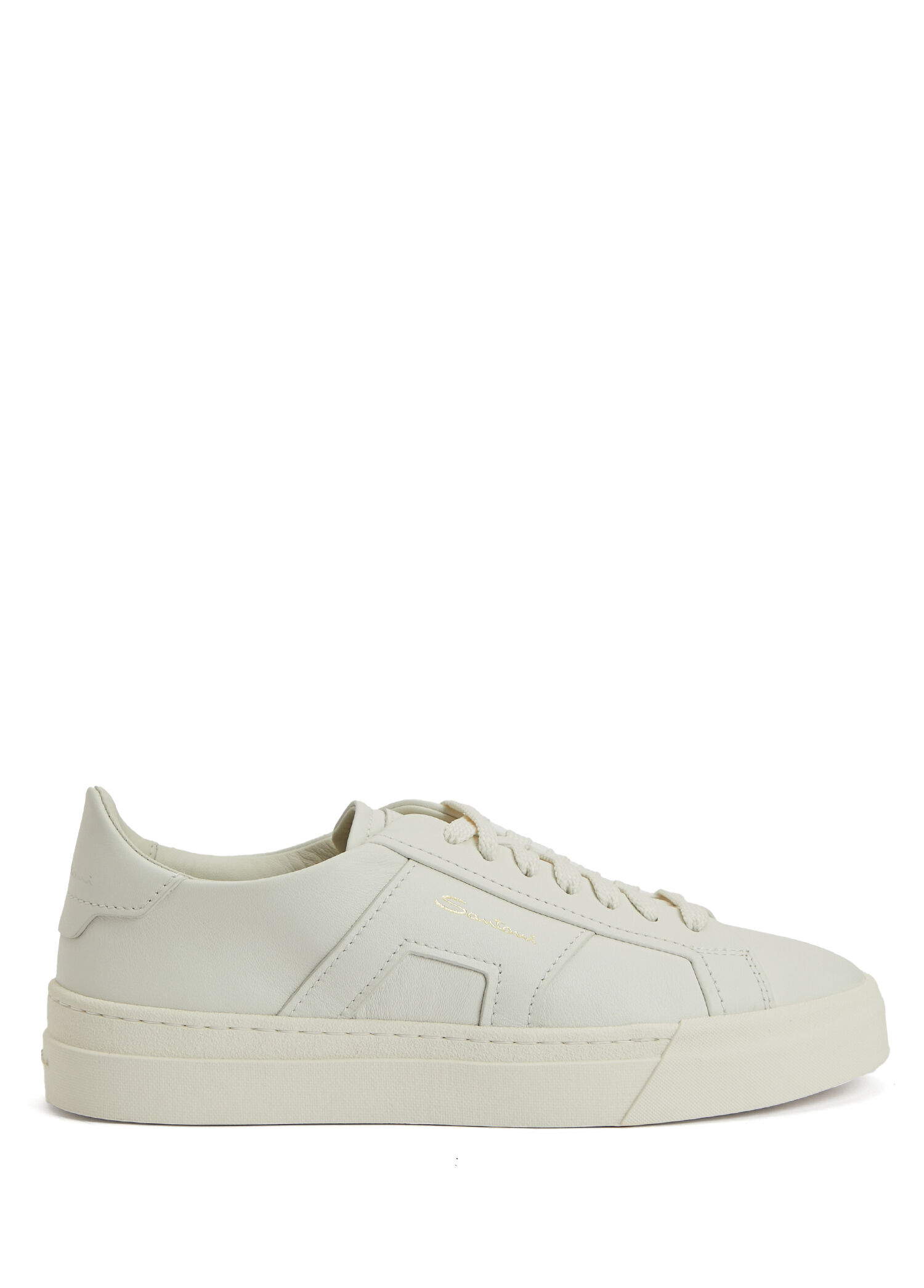 Beyaz Erkek Deri Sneaker