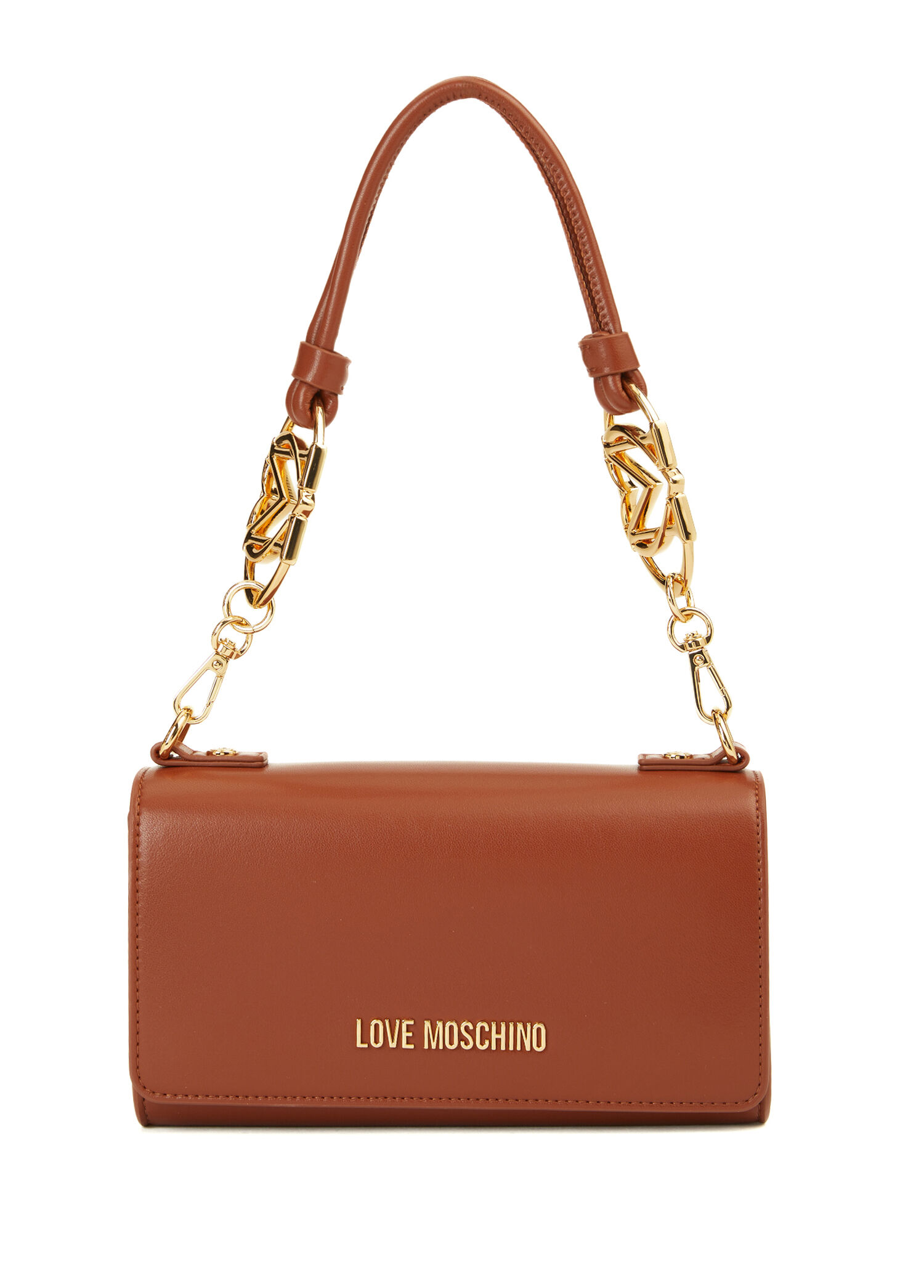 Love Moschino Kestane Kadın Jewel Kestane Logolu Kadın Omuz