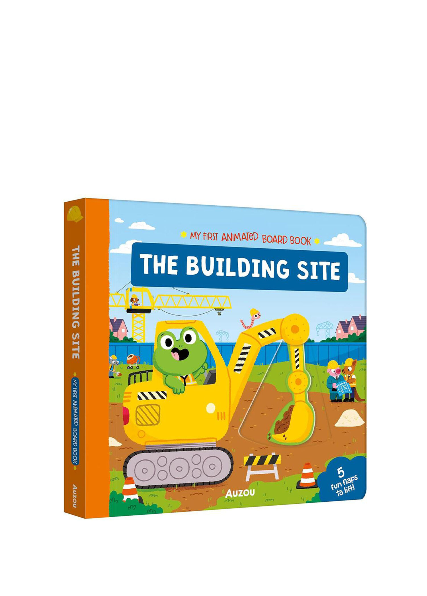 Building Site My First Animated Board Book Çocuk İngilizce Aktivite Kitabı