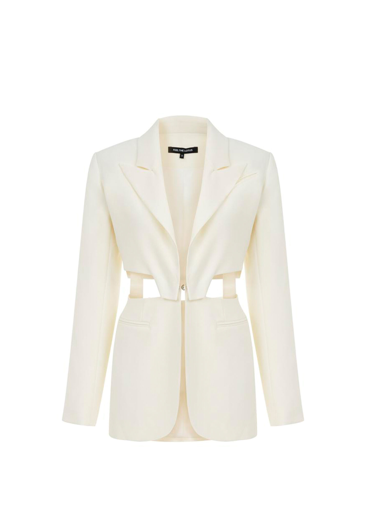 Ren Ekru Kadın Blazer Ceket