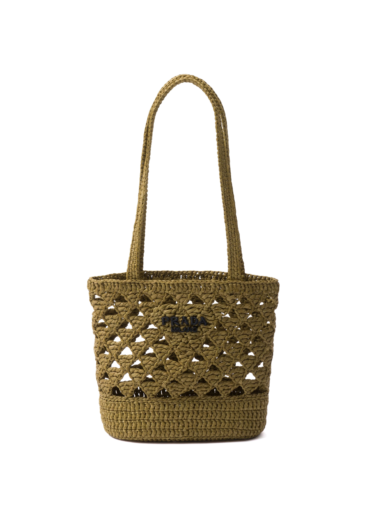 【日本入手困難】プラダ Crochet tote bag トートバッグ 日本入手困難】プラダ Crochet tote bag トートバッグ