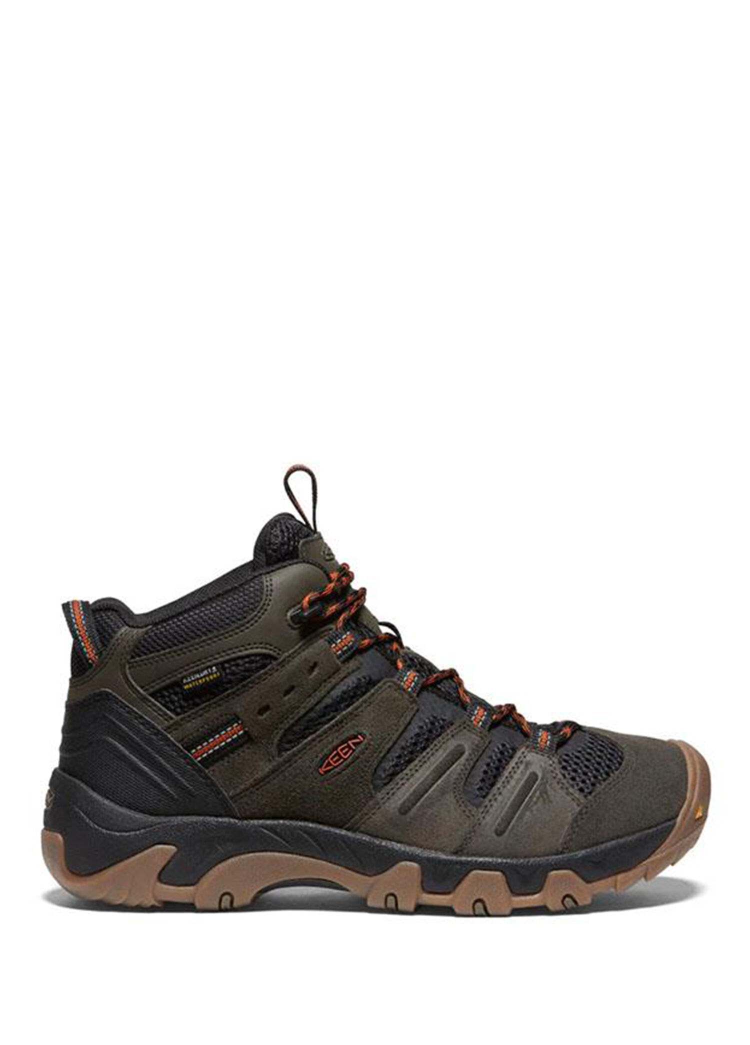 Headout Black Olive Fossil Orange Su Geçirmez Erkek Yürüyüş Botu