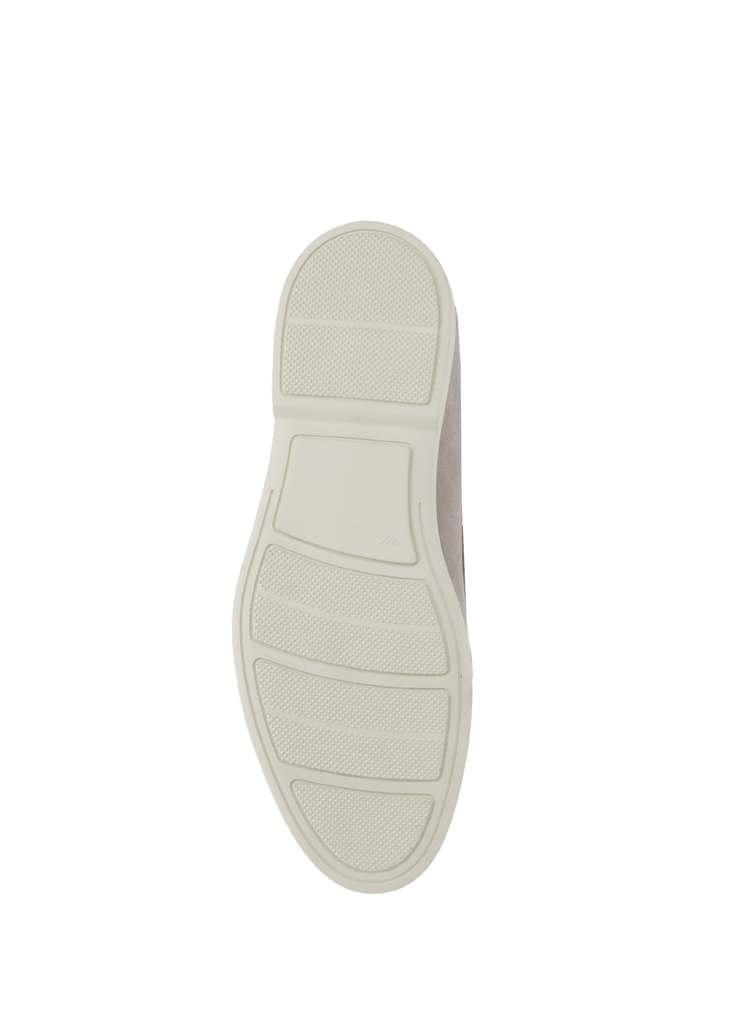 Gri Erkek Süet Loafer_4