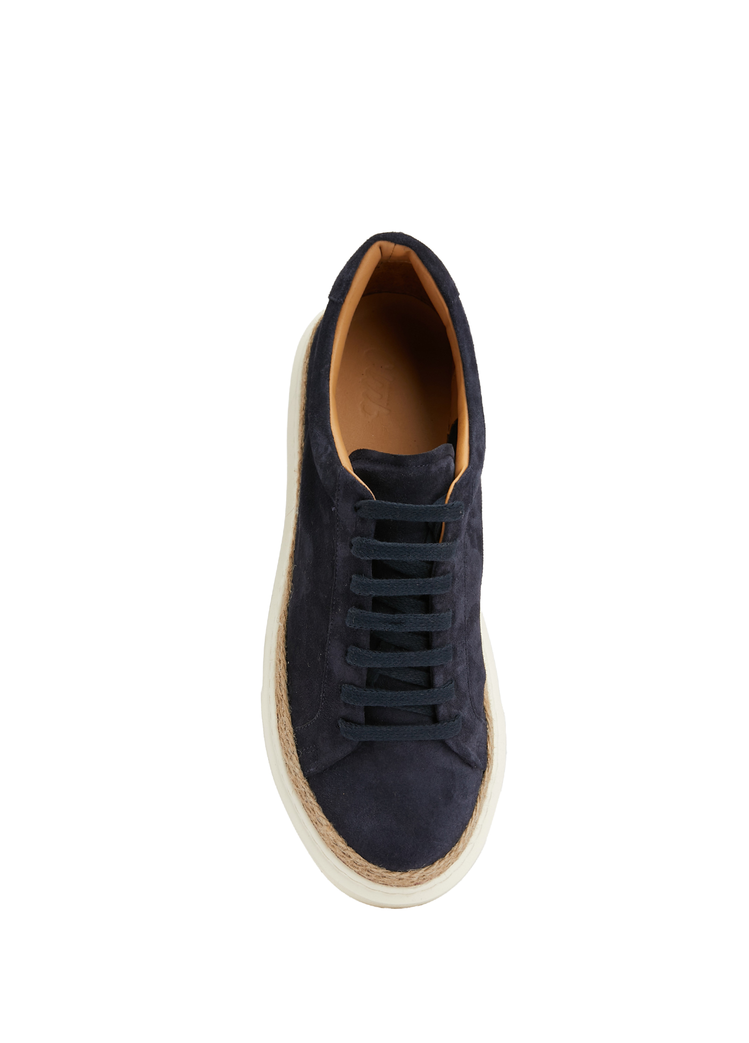 Lacivert Jüt Detaylı Erkek Süet Sneaker_3