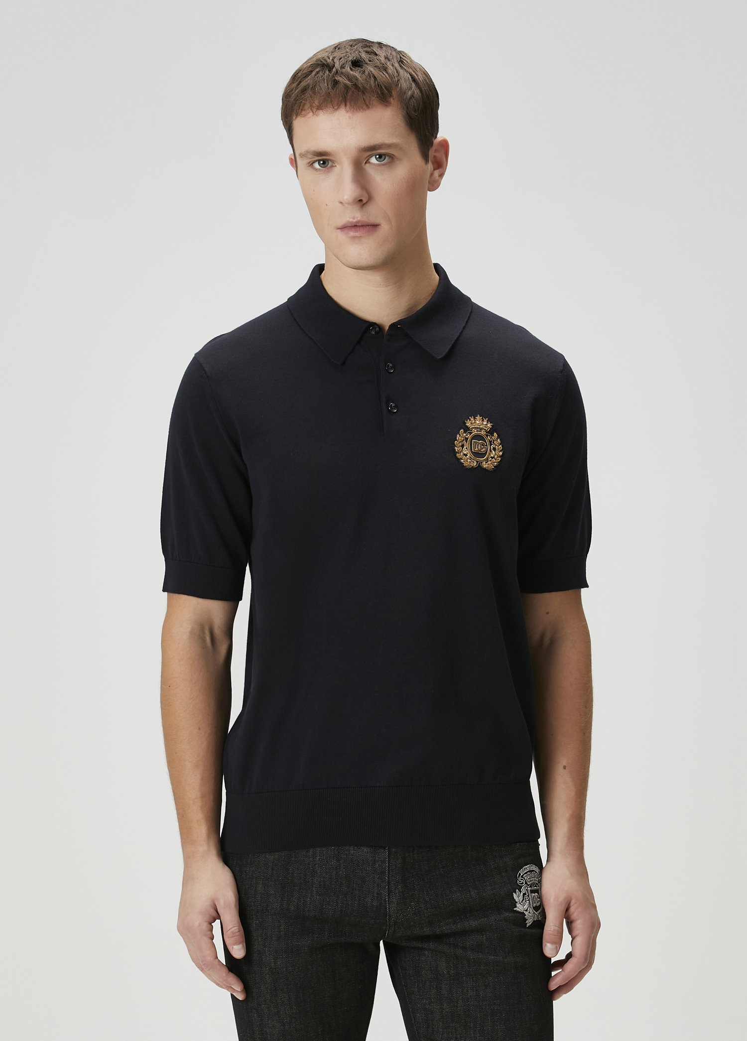 Lacivert Polo T-shirt