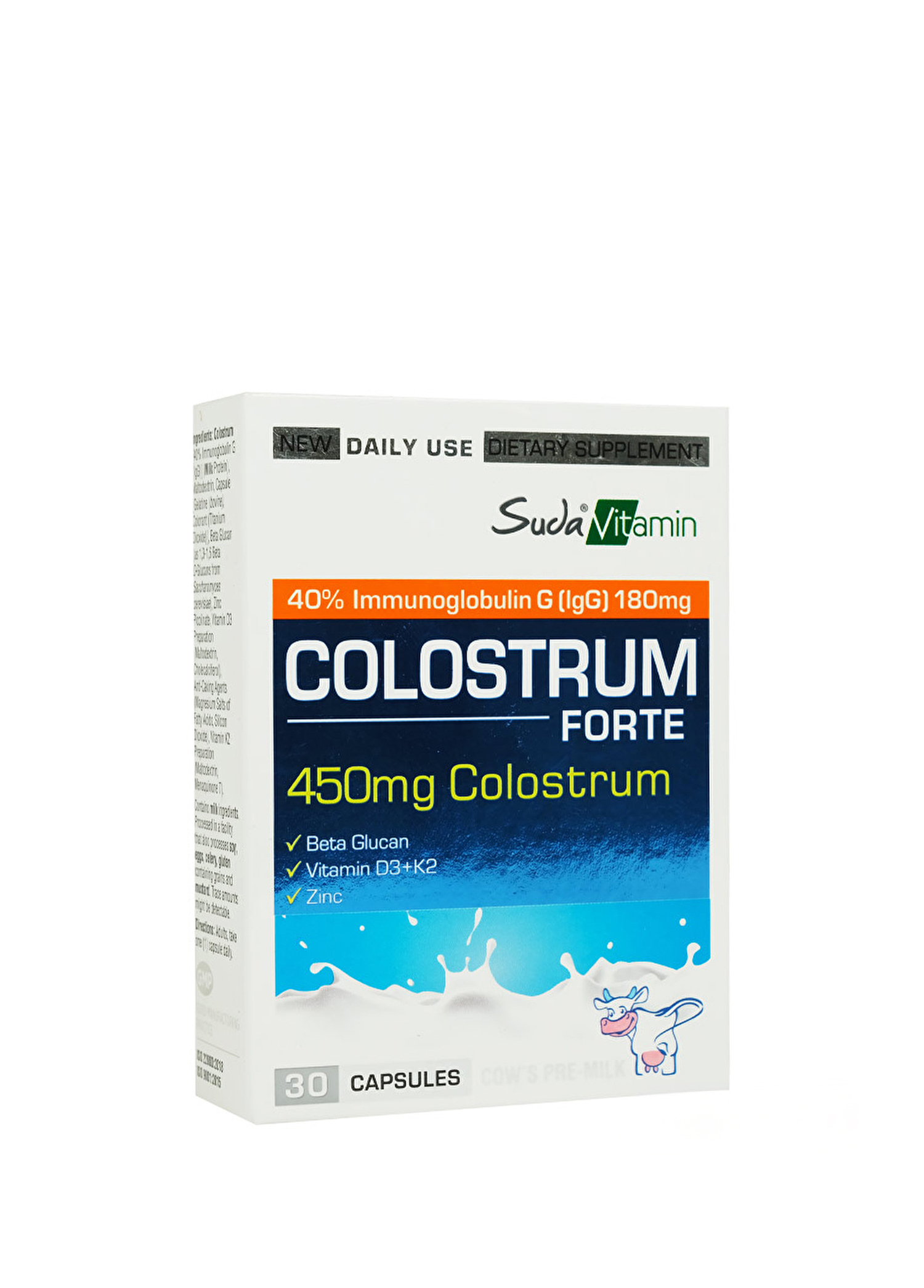 Vitamin Colostrum Forte Takviye Edici Gıda 30 Kapsül