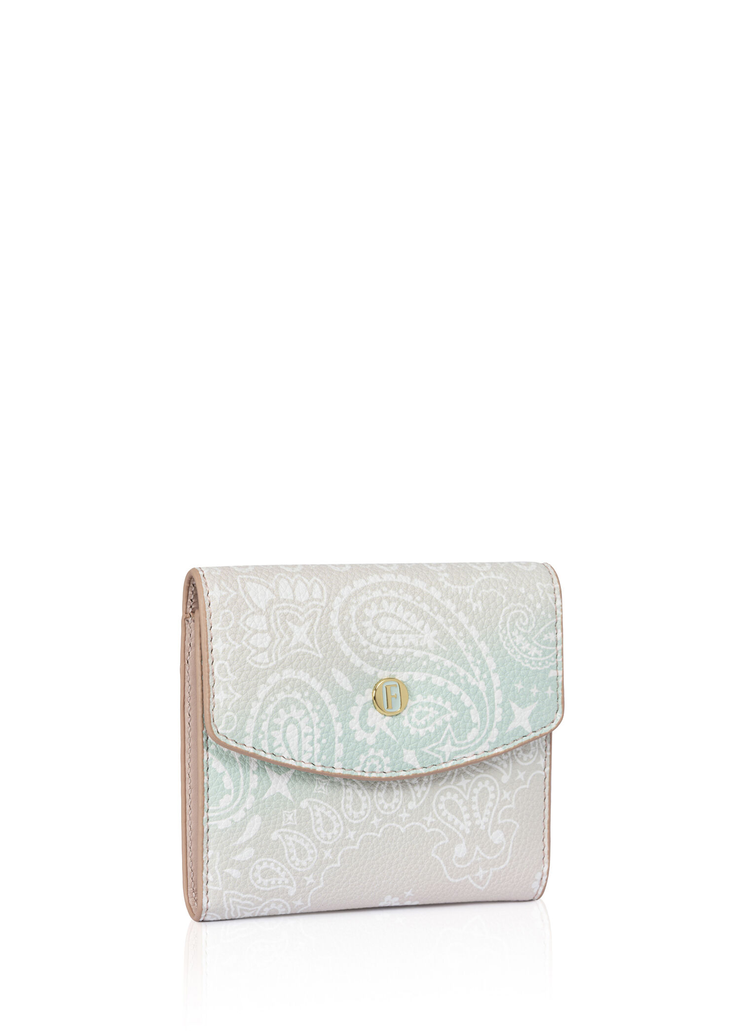 Olivia Mini  Dream Bandana Mint Deri Kadın Cüzdan
