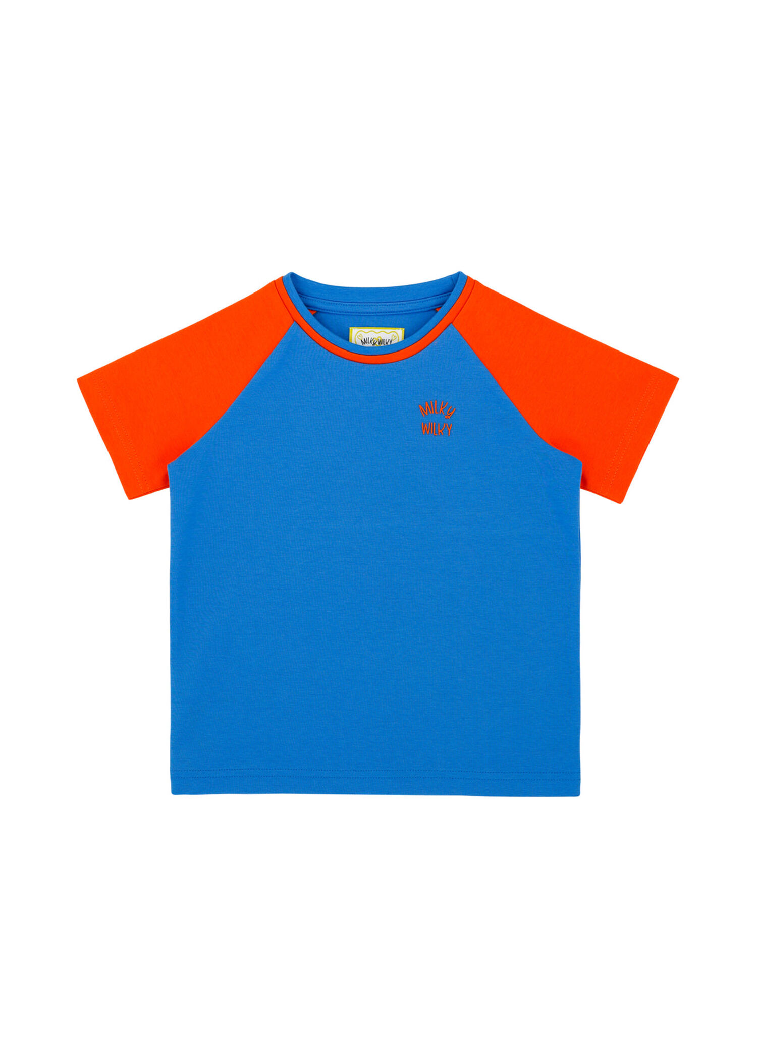 Mavi Kısa Kollu Erkek Çocuk T-Shirt