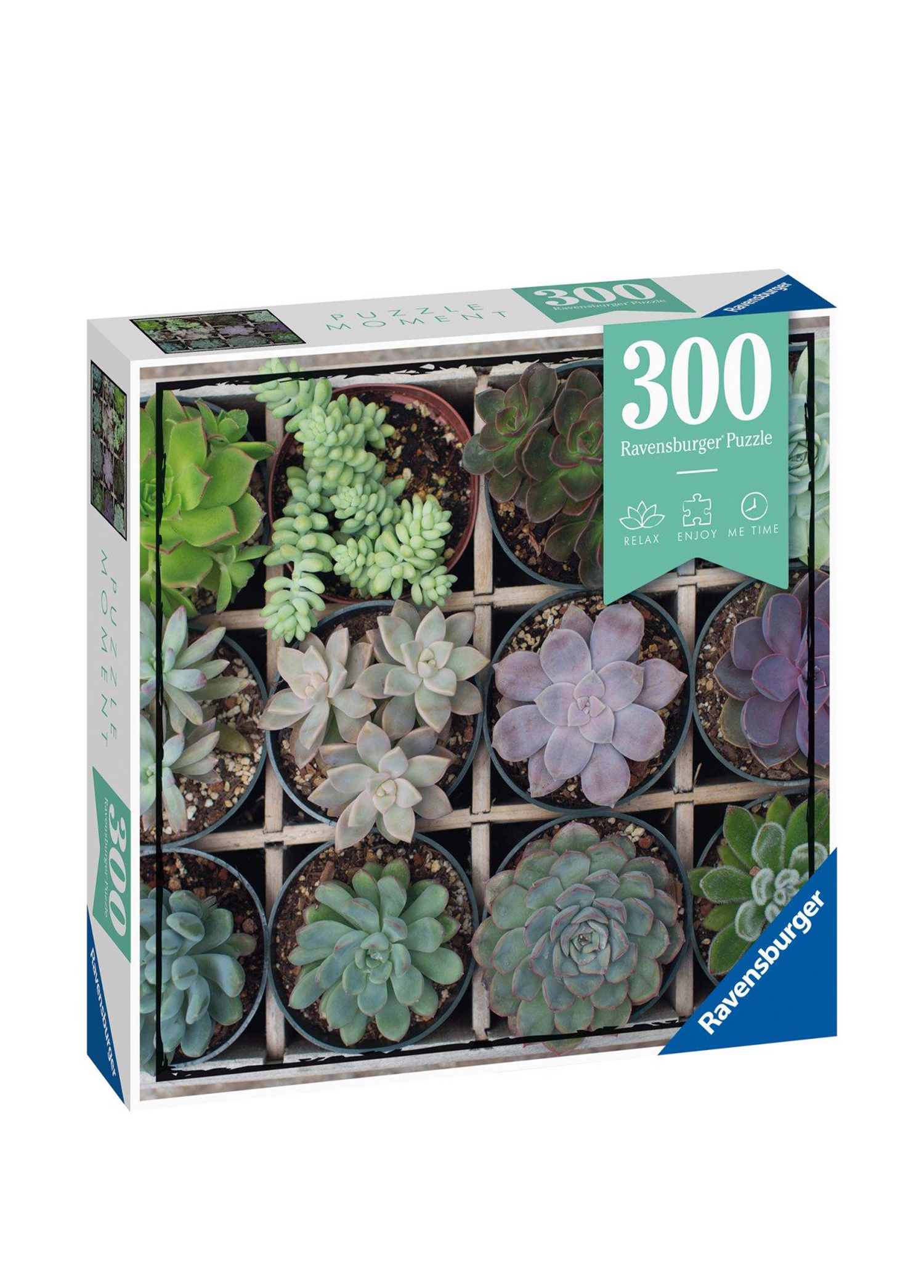 Yeşil Çiçekler 300 Parça Puzzle  129676