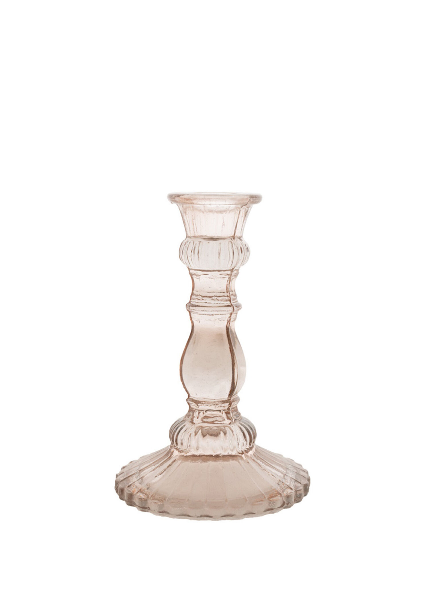 Pembe Cam Mumluk 17x11 cm