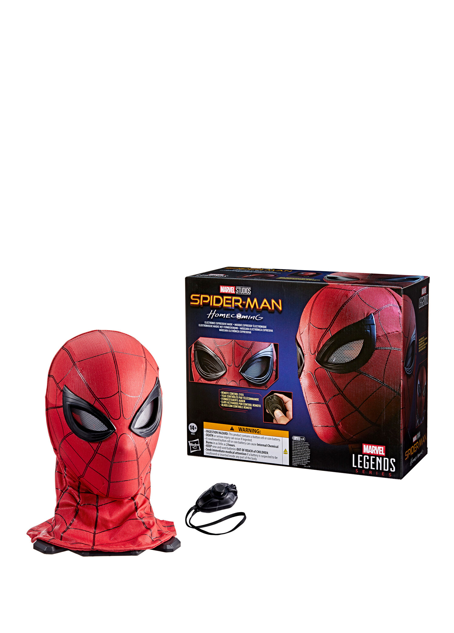 Marvel - Legends Spider-Man Expressive Homecoming Elektronik Maske