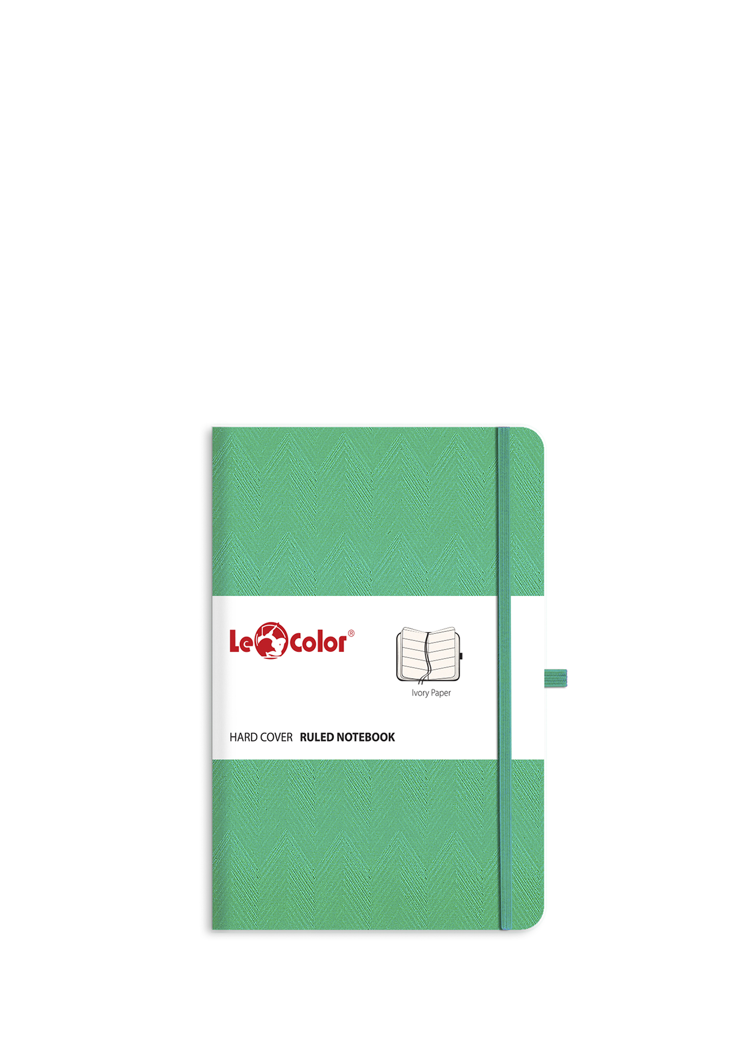 Rec Note 13x21 Yeşil Desenli Klasik Defter