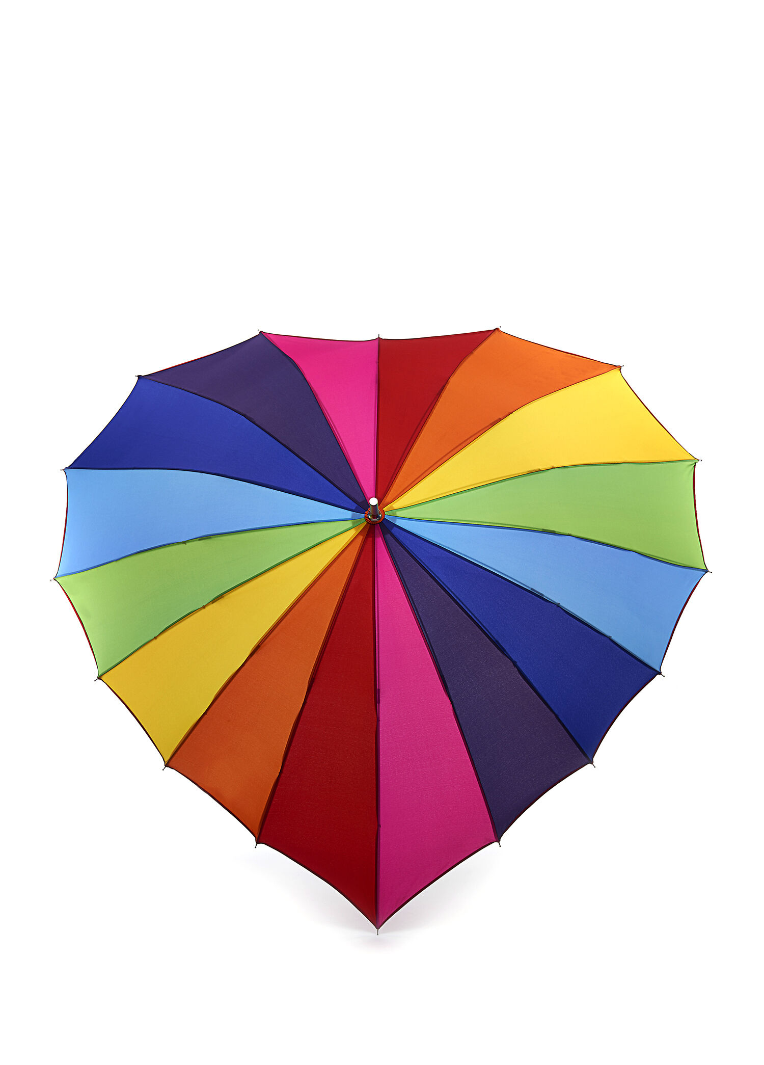 Heart 1 Rainbow Renkli Unisex Şemsiye