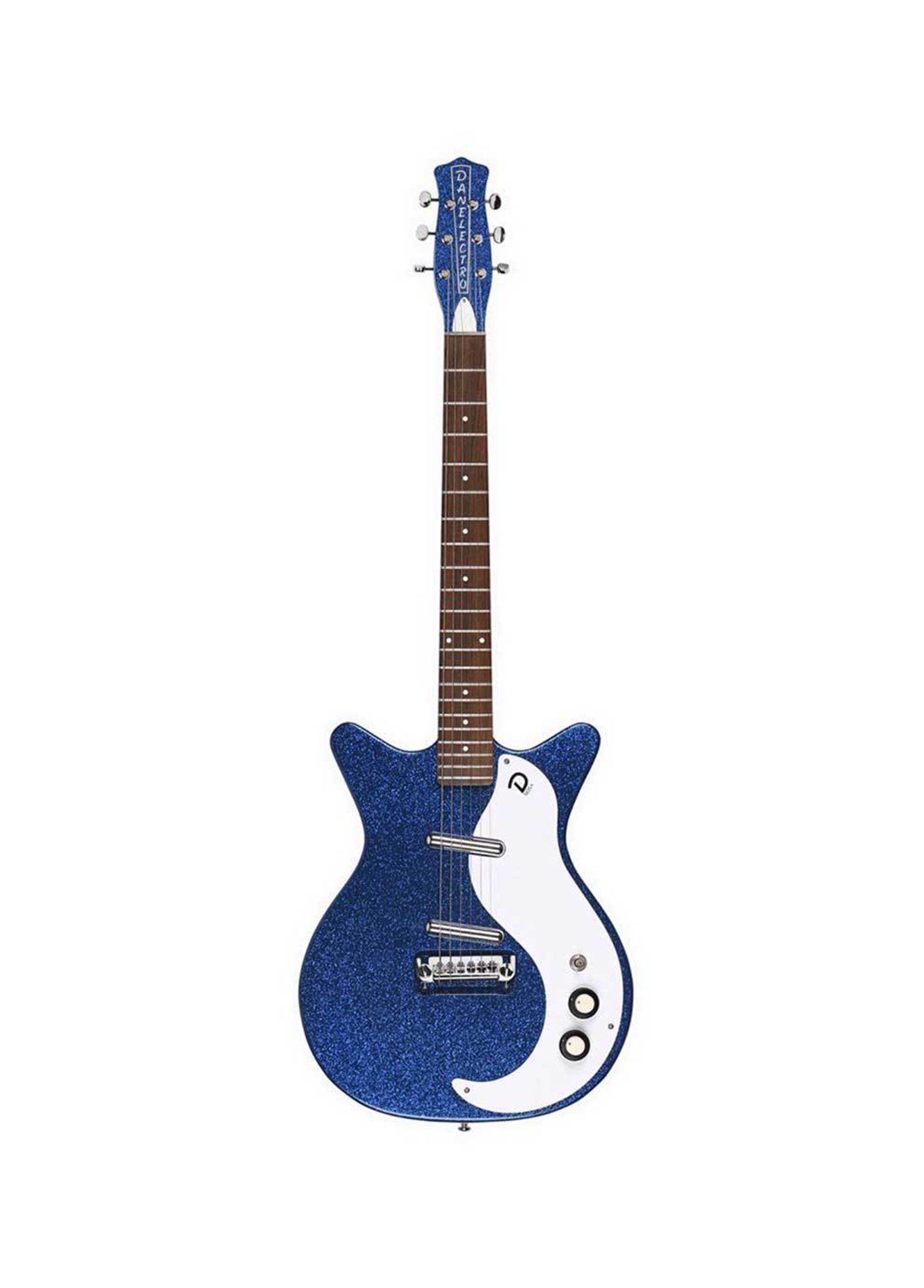 59MNOS+BLU Danelectro Mavi Elektro Gitar