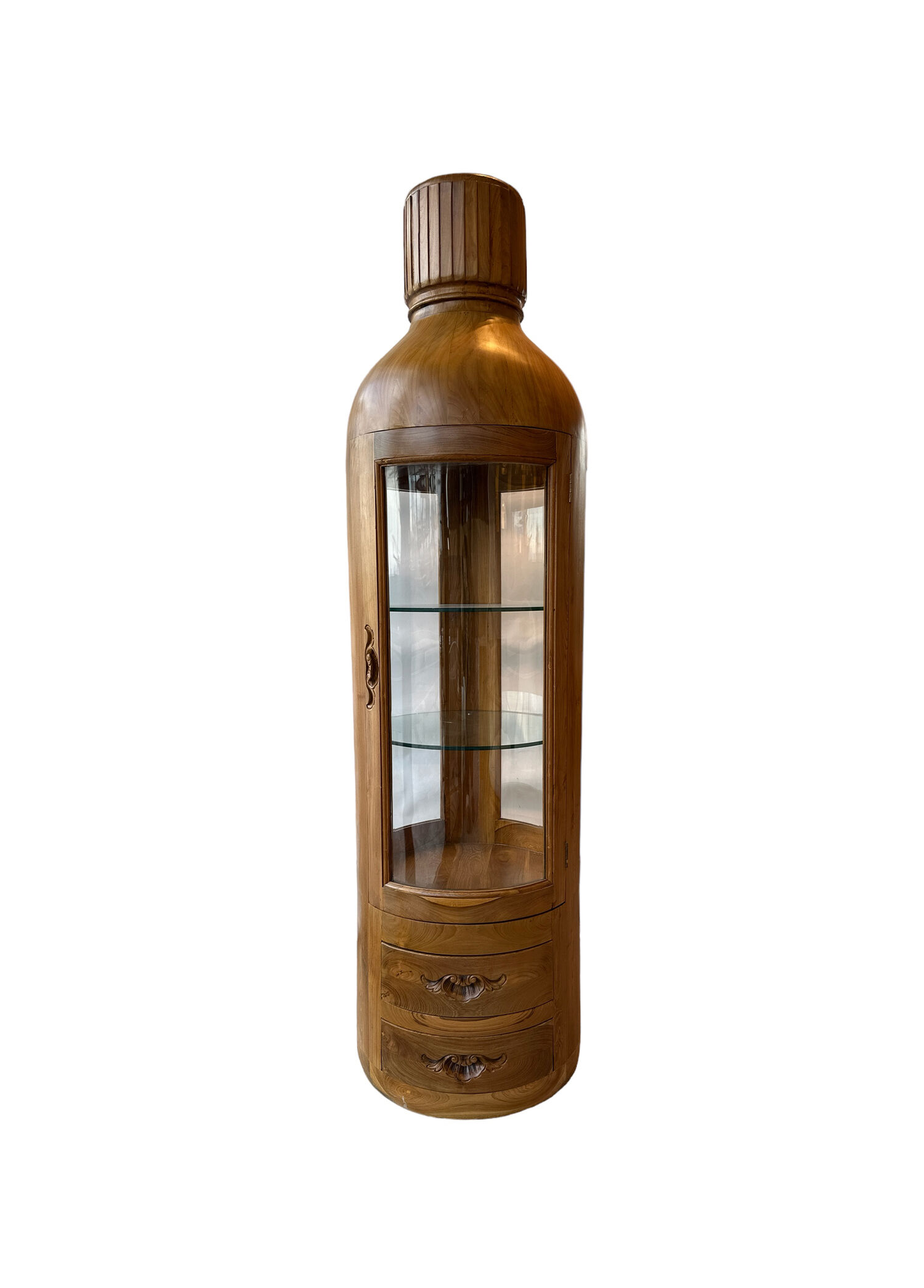 Medium Teak Şaraplık & Büfe