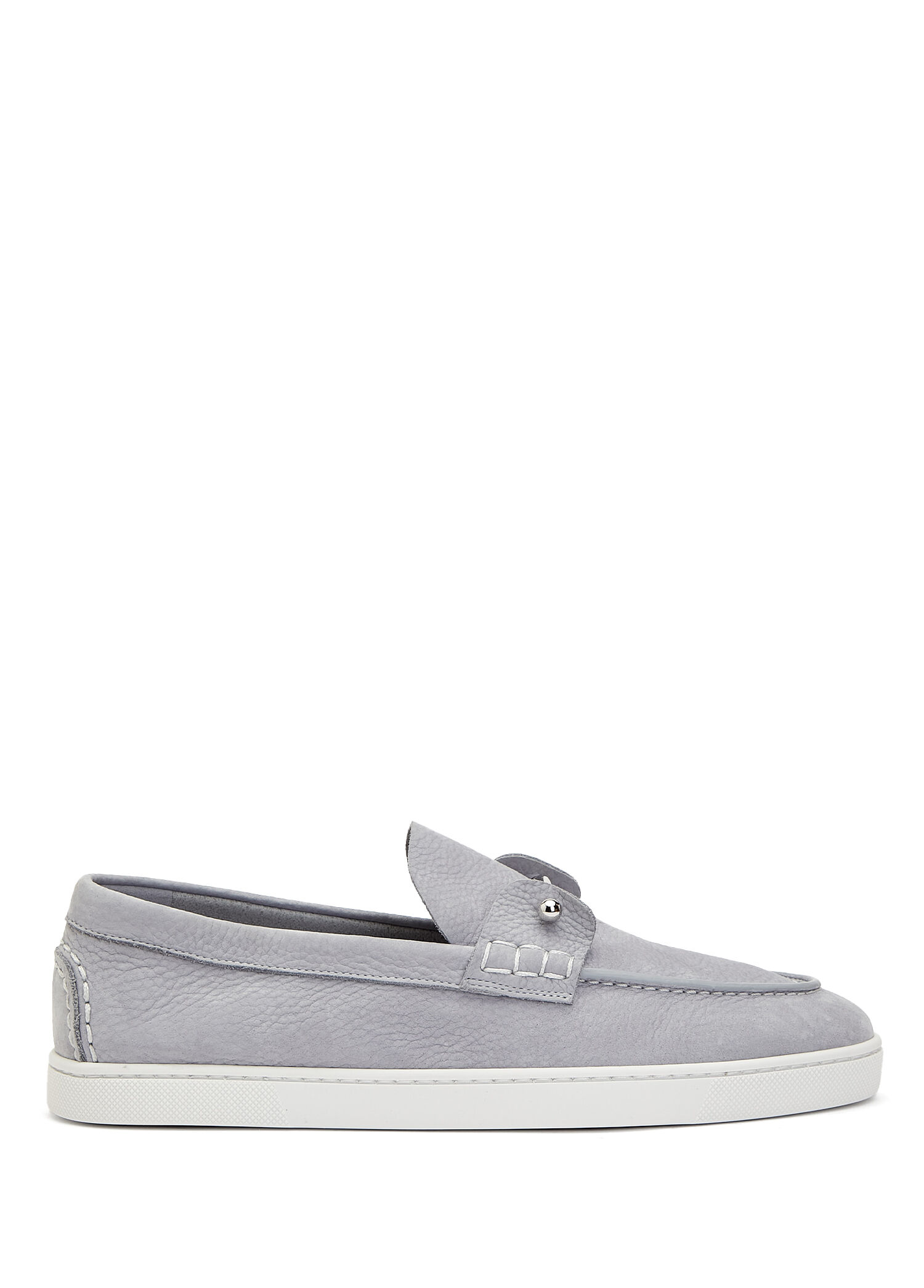 Chambeliboat Gri Erkek Nubuk Loafer