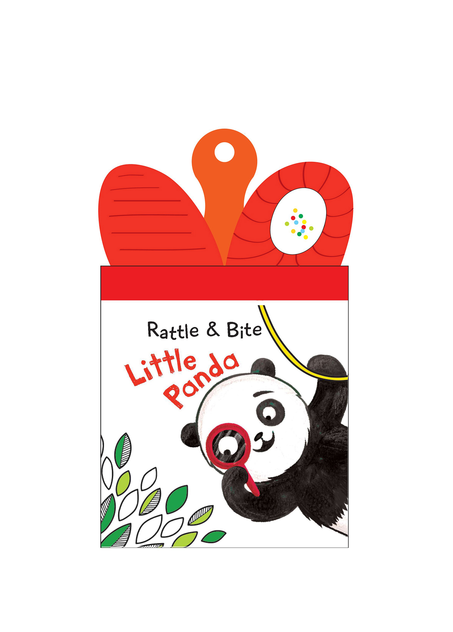 Rattle Teether Little Panda