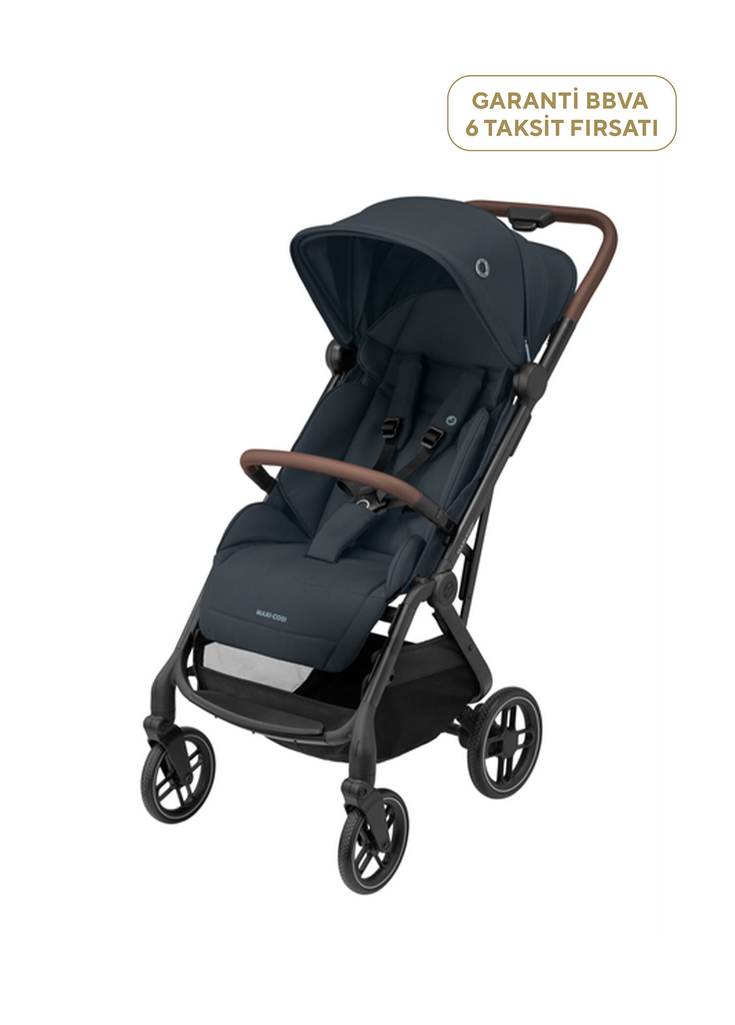 Soho Essential Graphite Otomatik Katlanan Kompakt Seyahat Sistem Olabilen Bebek Arabası