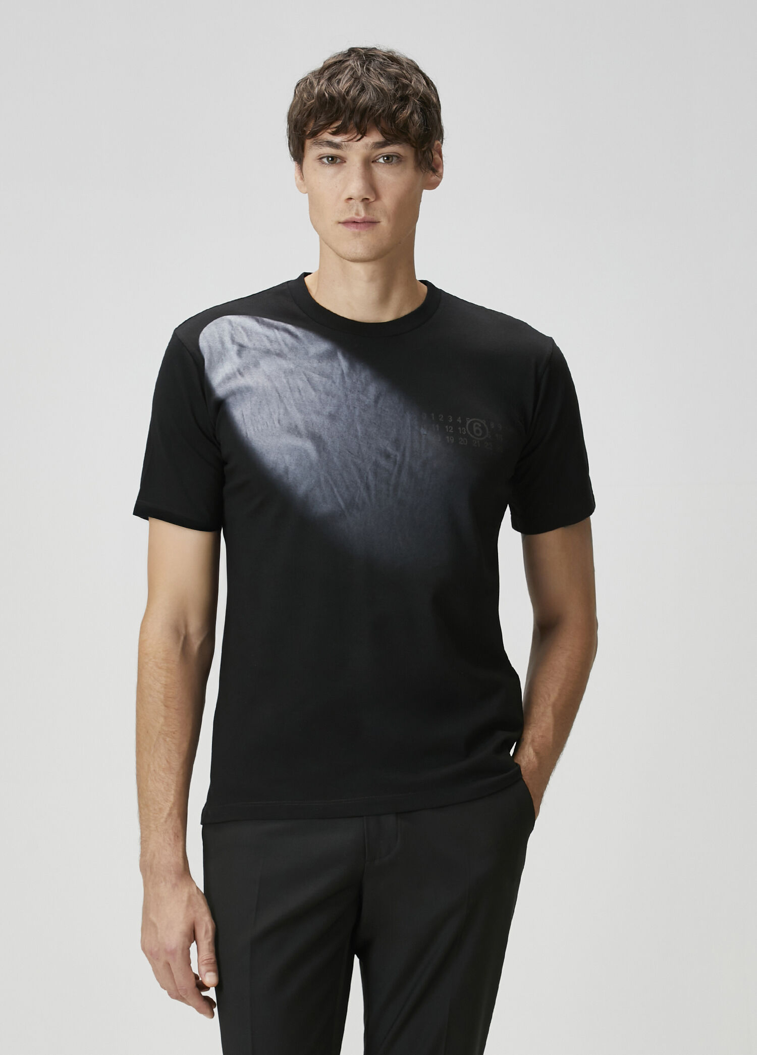 Siyah Baskılı T-shirt