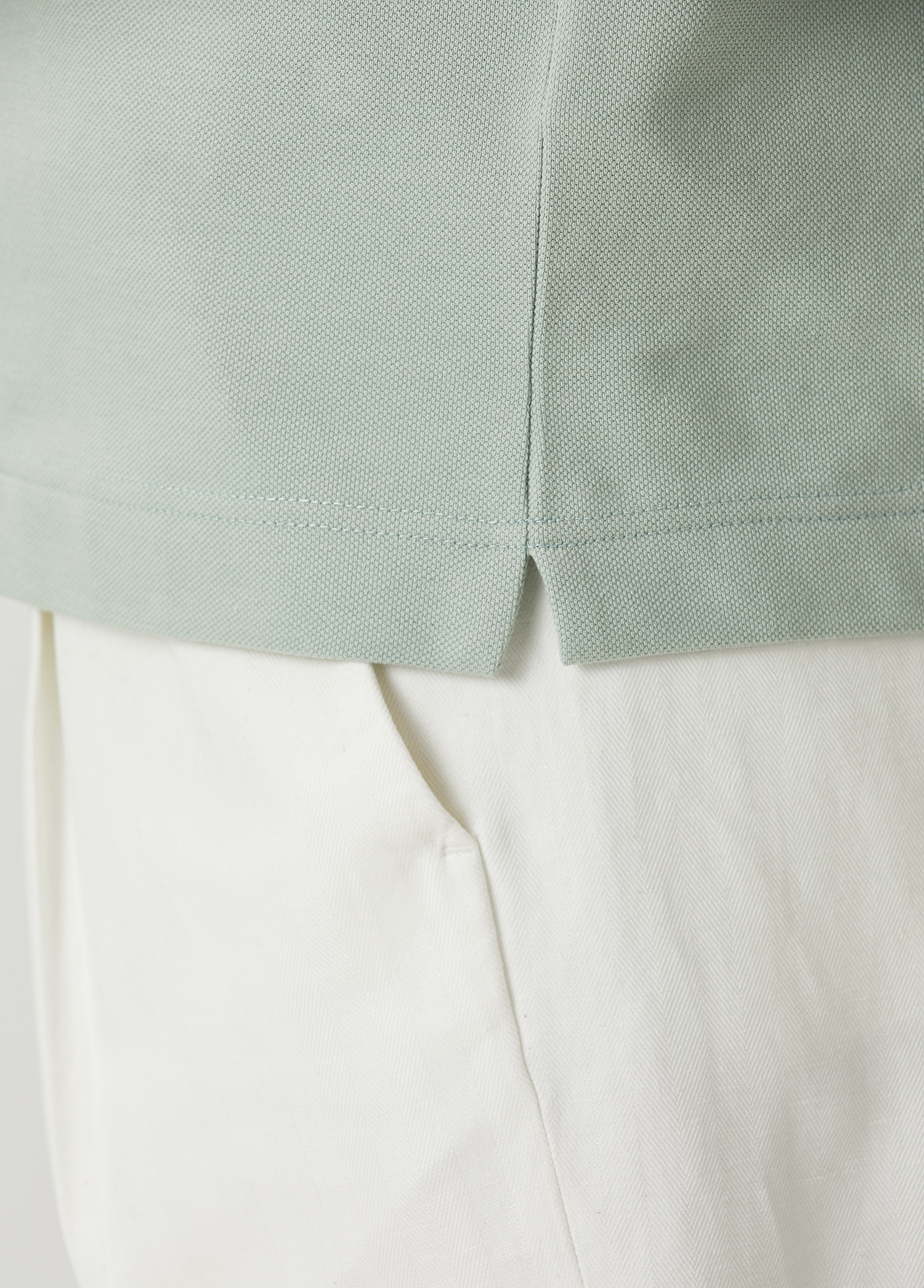 Basic Fit Yeşil Polo Yaka T-shirt_6