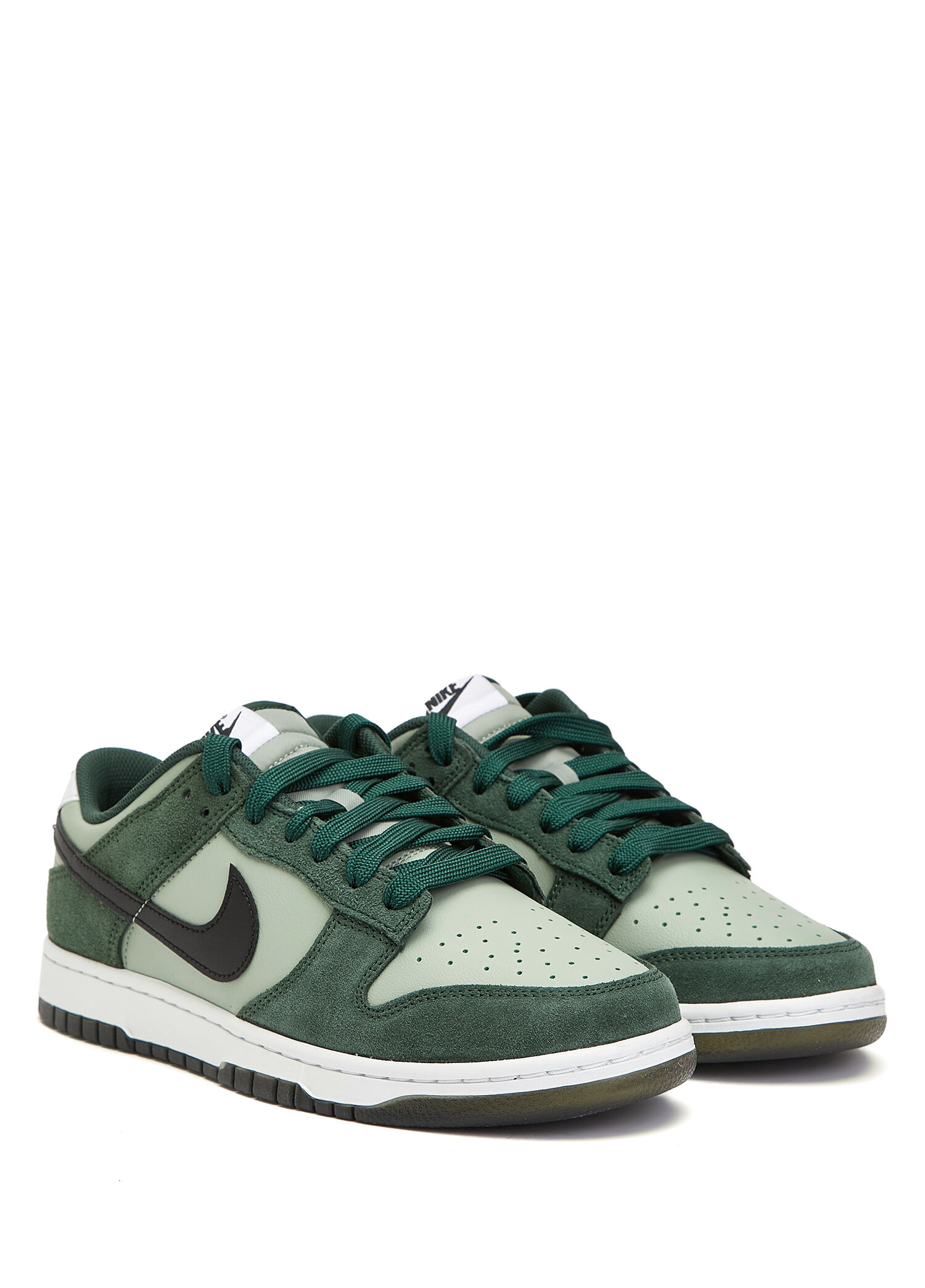 NIKE DUNK LOW チームグリーンとパンダの二足セット Nike Yeşil Erkek Dunk Low Retro SE Yeşil Erkek Sneaker 1900827