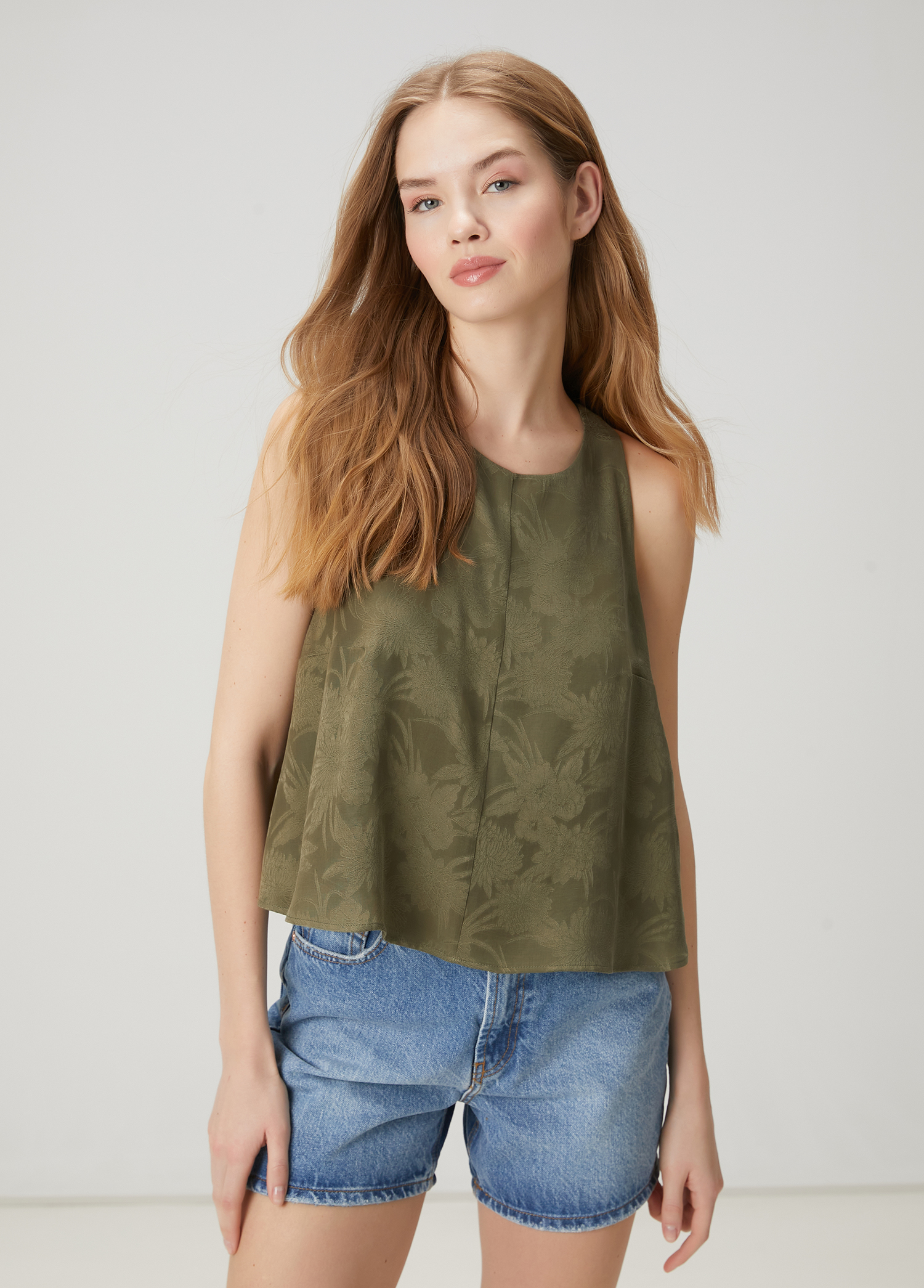 Mavi Basic Denim Şort_1