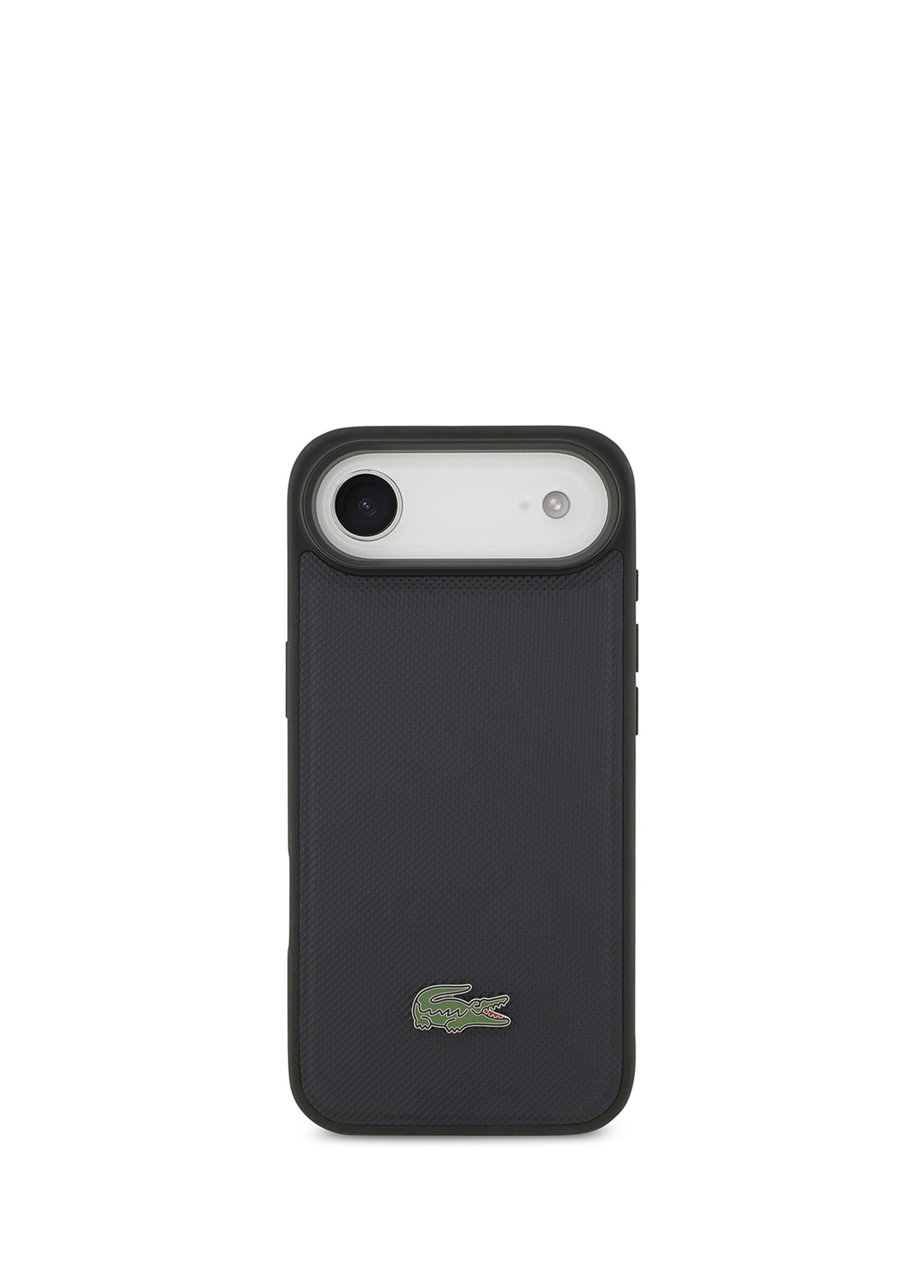 iPhone 17 Air Pike Desenli Metal Logolu Kartlıklı Magsafe Uyumlu Telefon Kılıfı