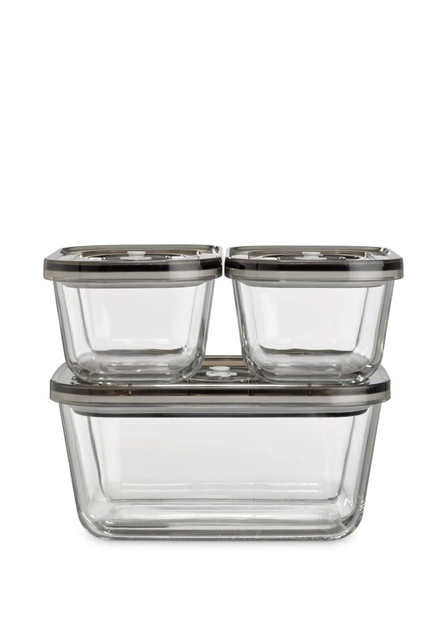 Vacuboxx Vakumlu Cam Saklama Kabı Seti