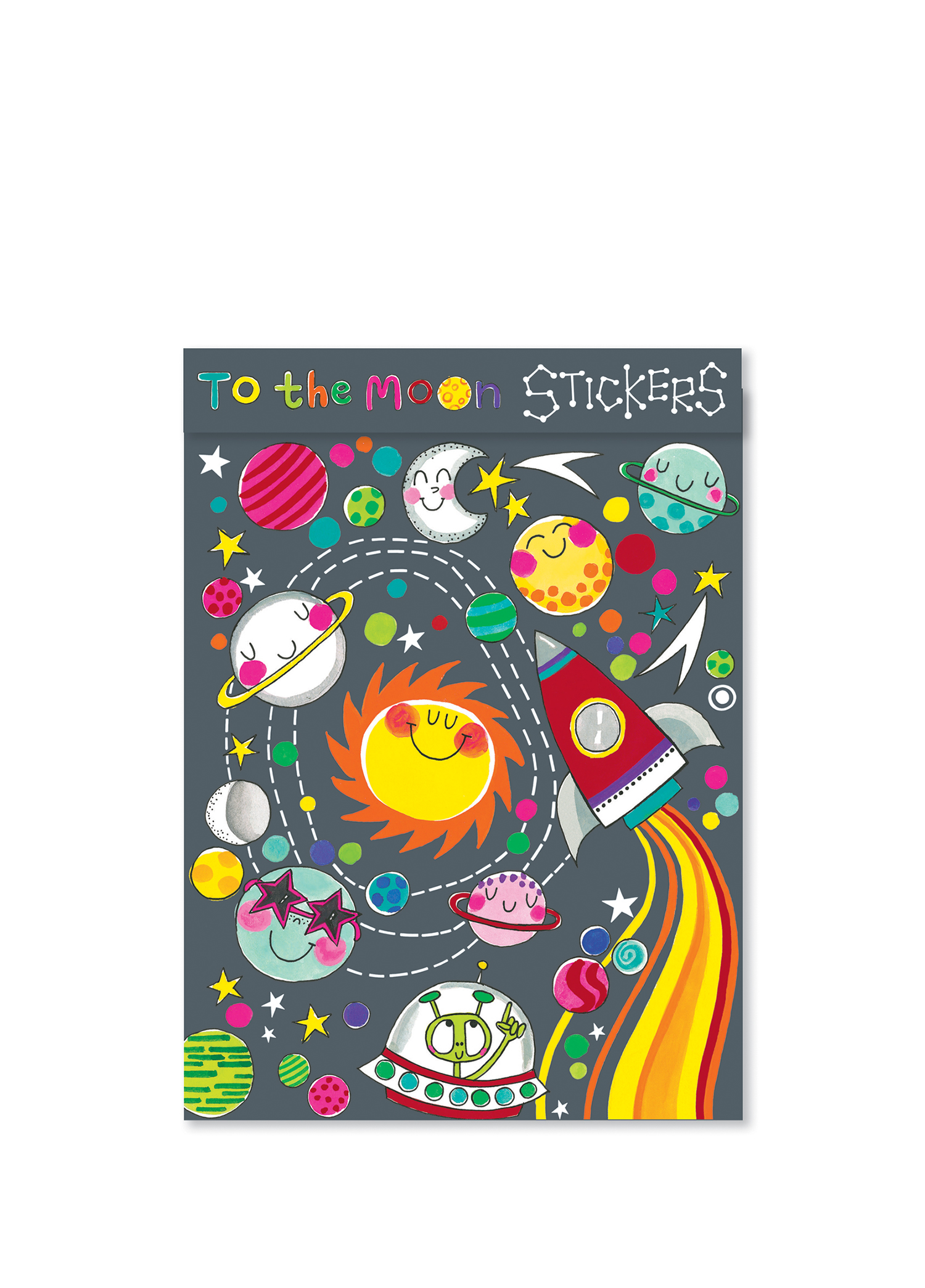 To The Moon Sticker Seti