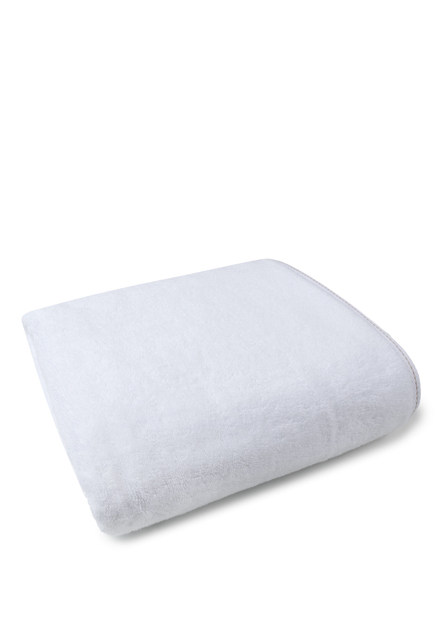 Route Beyaz Pamuklu Unisex Banyo Havlusu 100 x 150 cm